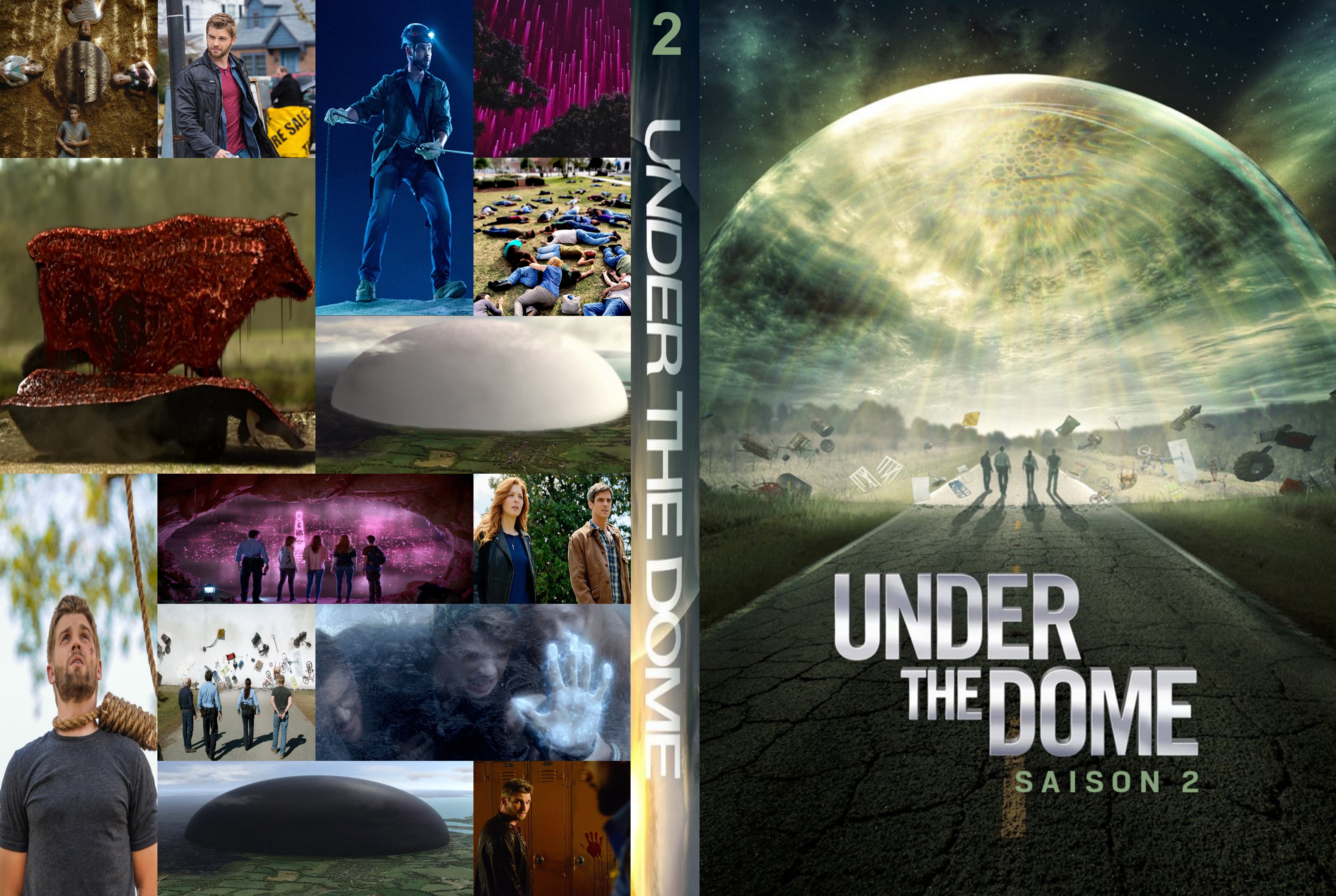 Jaquette DVD Under the Dome saison 2 custom