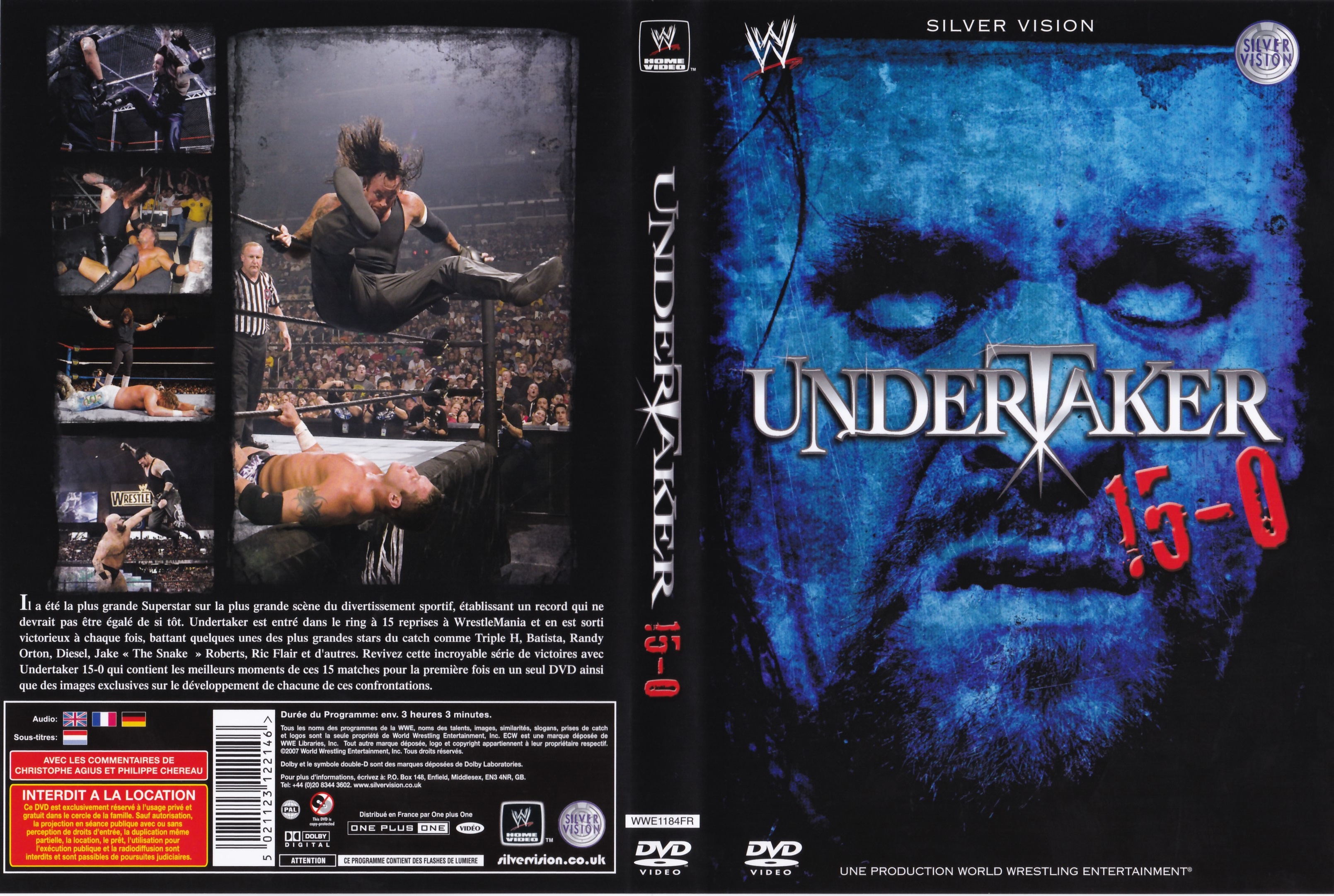 Jaquette DVD Undertaker 15-0