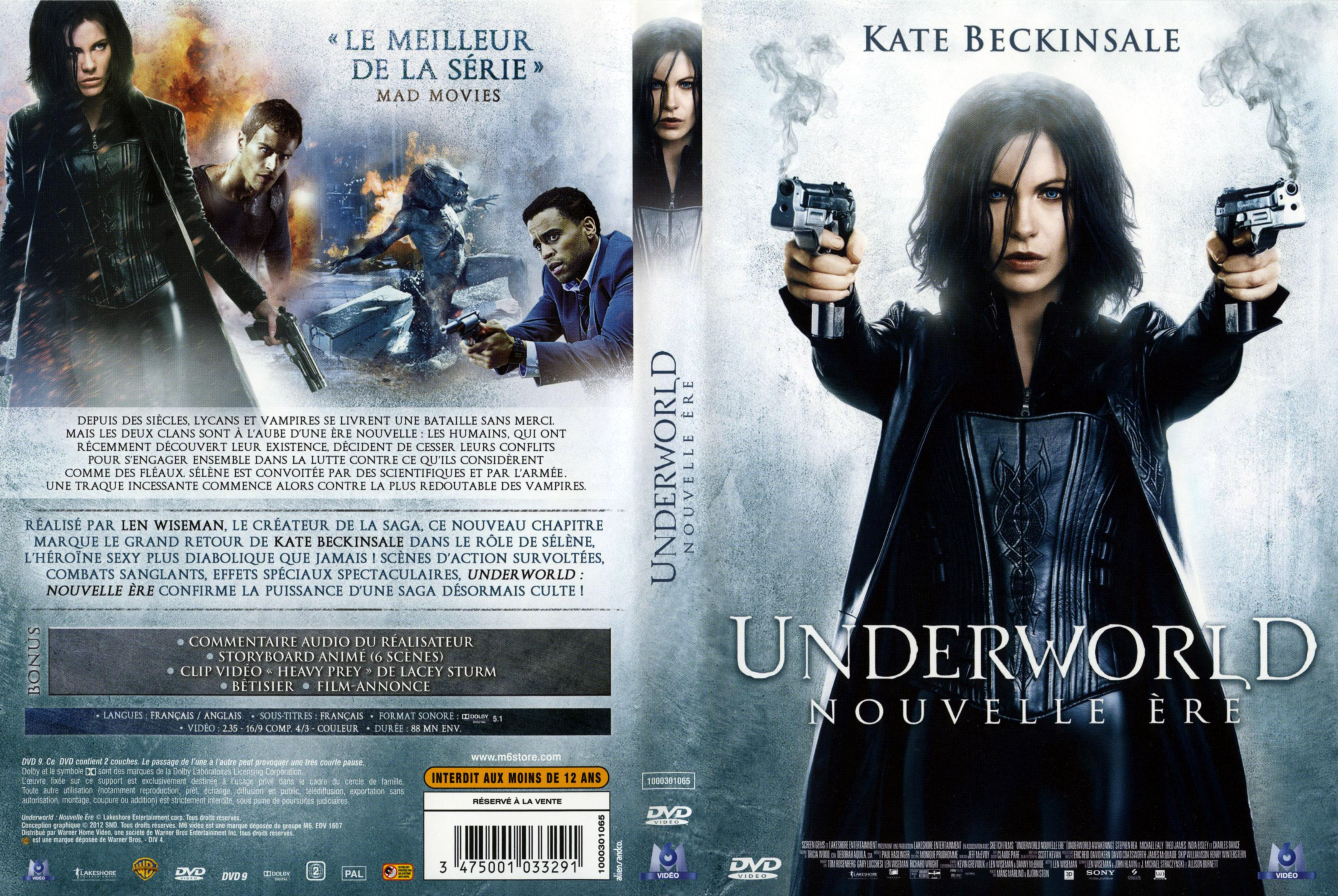 Jaquette DVD Underworld Nouvelle re