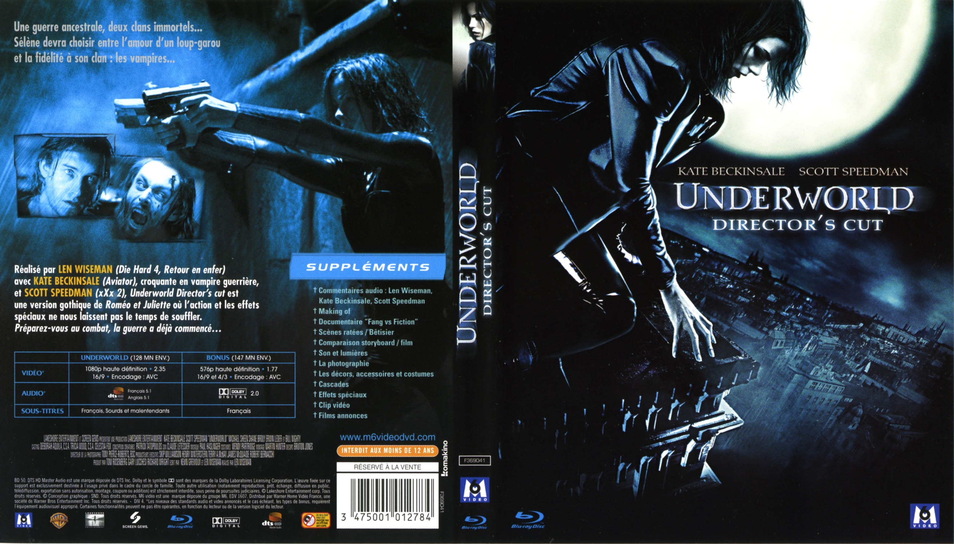 Jaquette DVD Underworld (BLU-RAY)