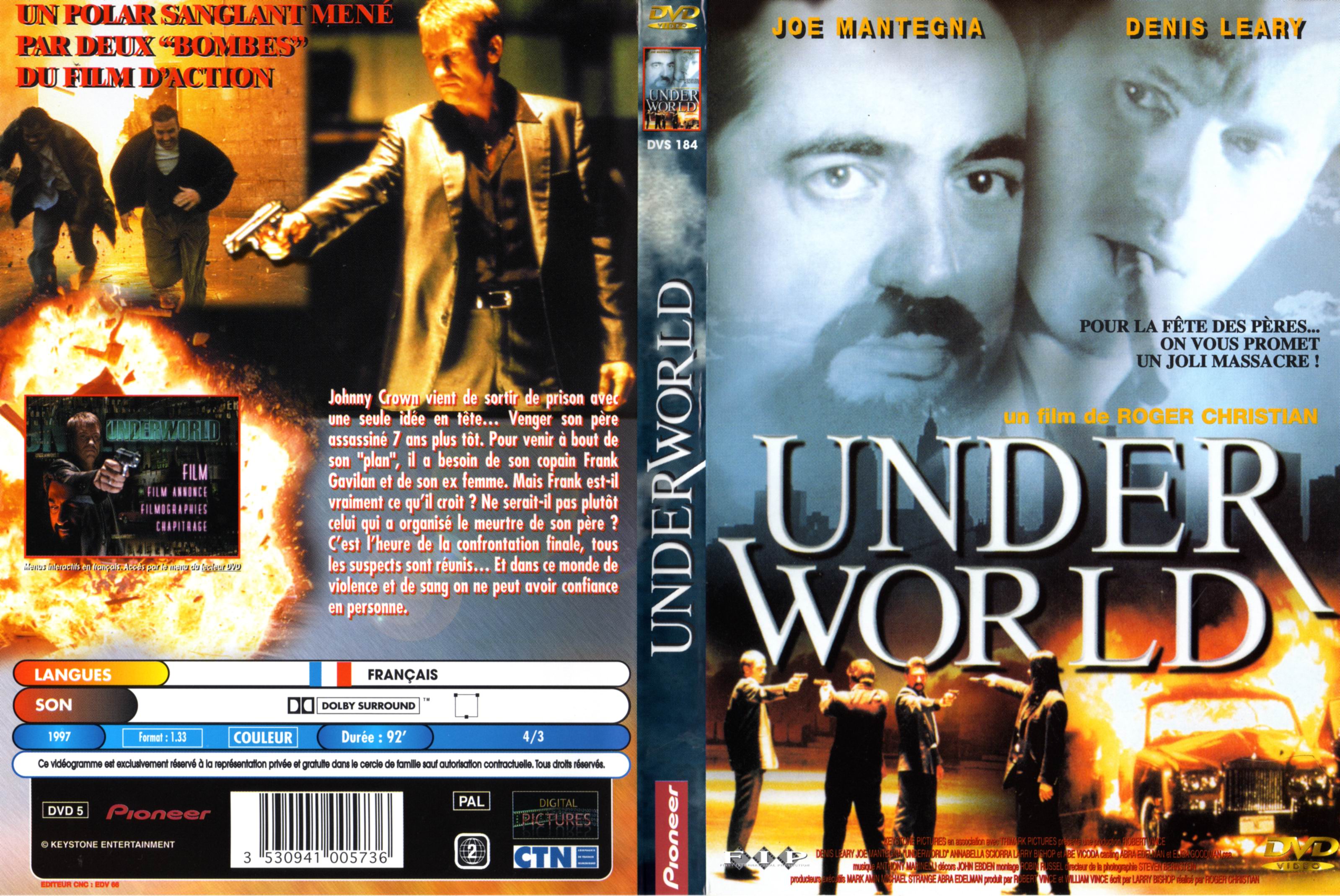 Jaquette DVD Underworld (Joe Mantegna)