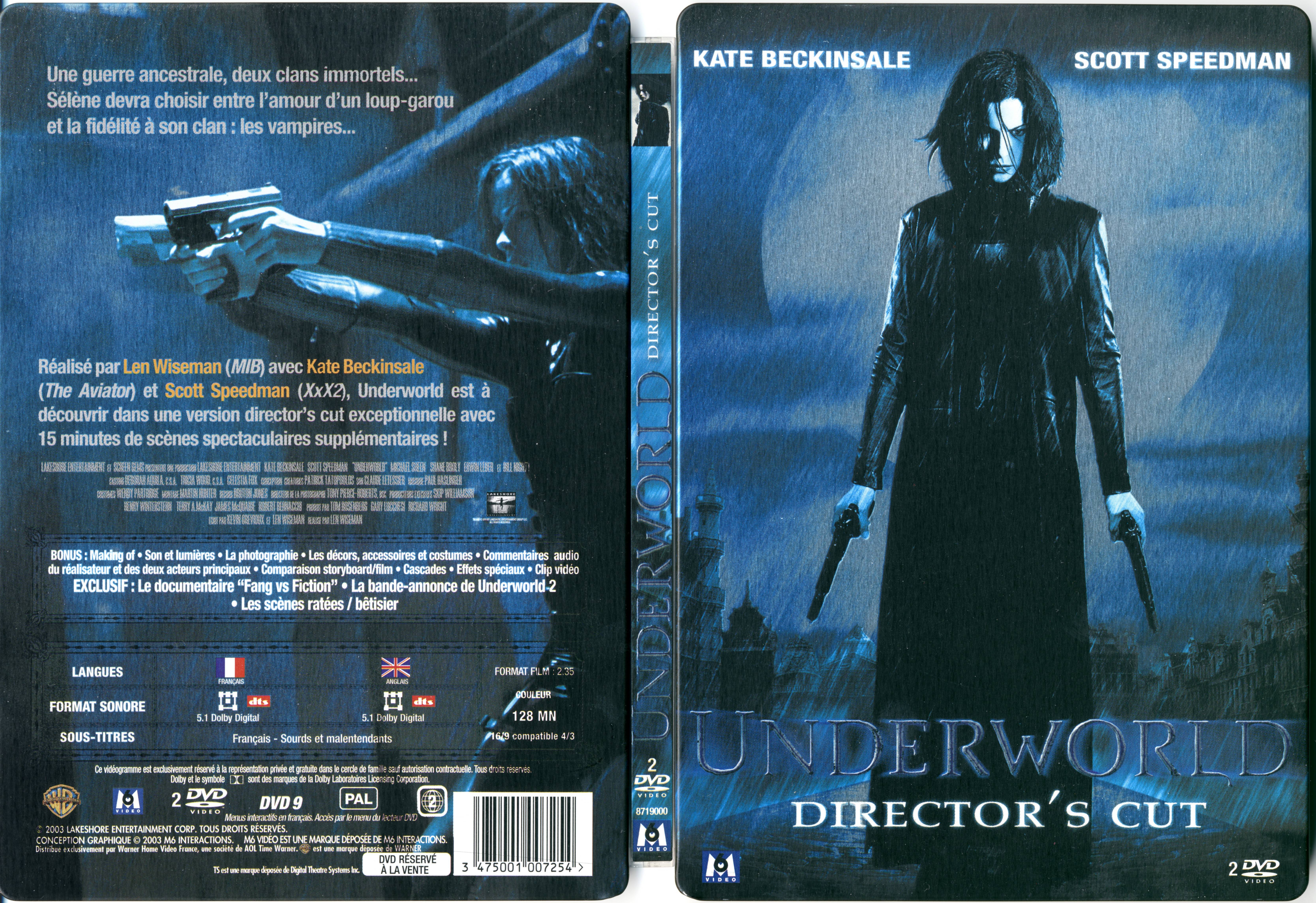 Jaquette DVD Underworld v3