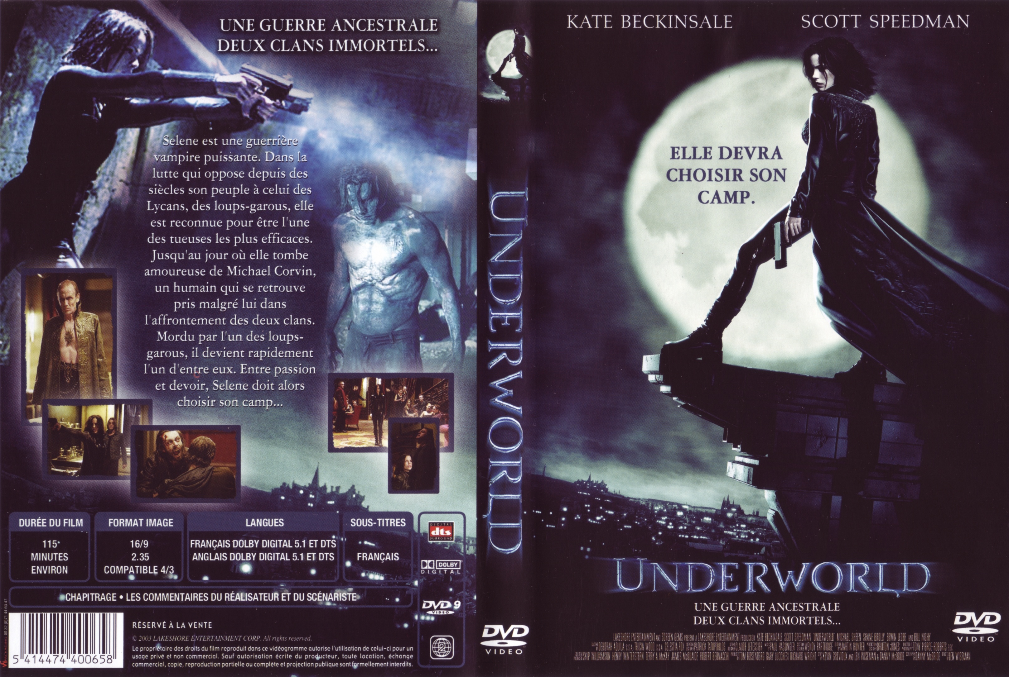 Jaquette DVD Underworld v4
