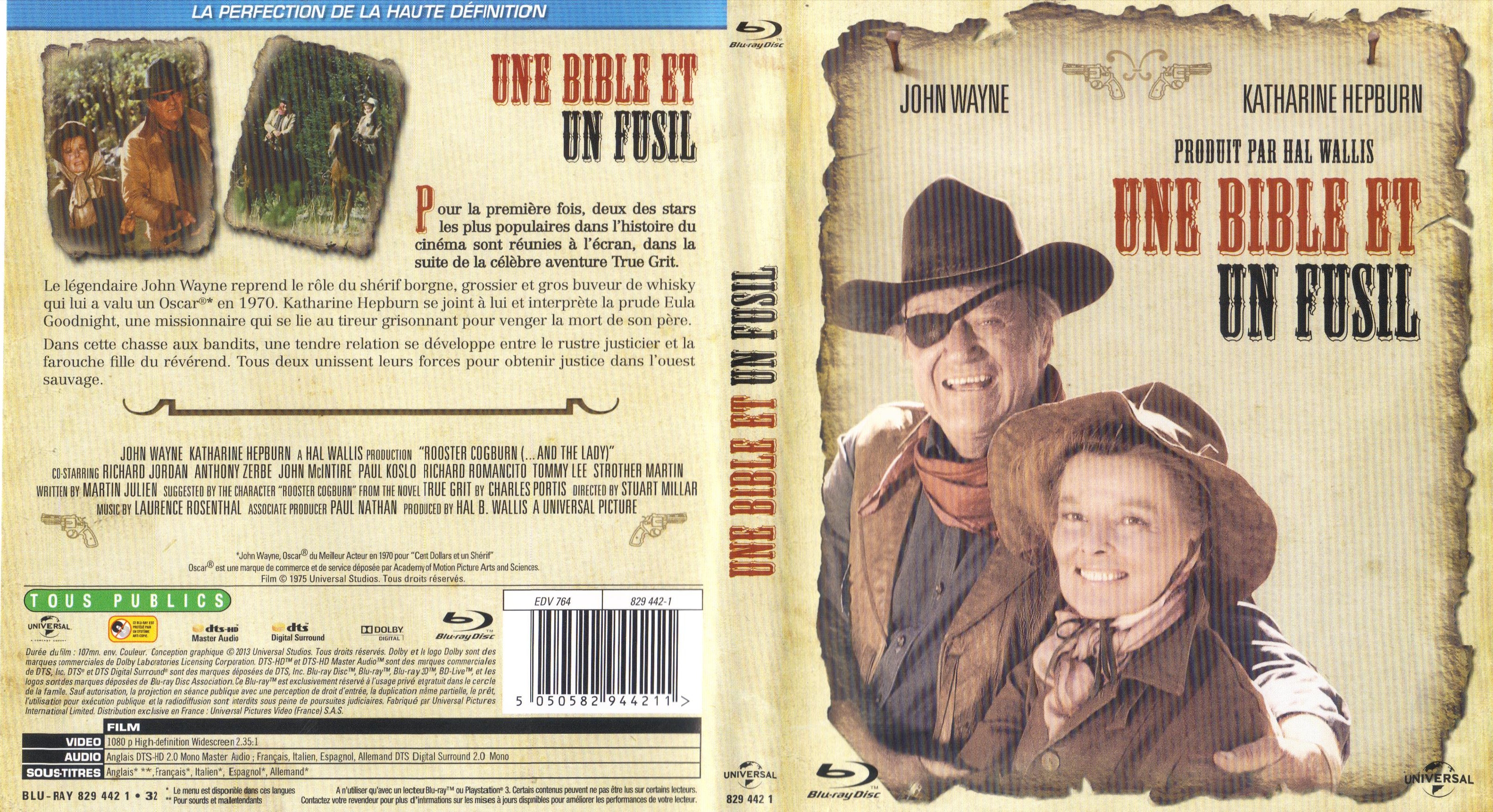 Jaquette DVD Une Bible et un fusil (BLU-RAY)