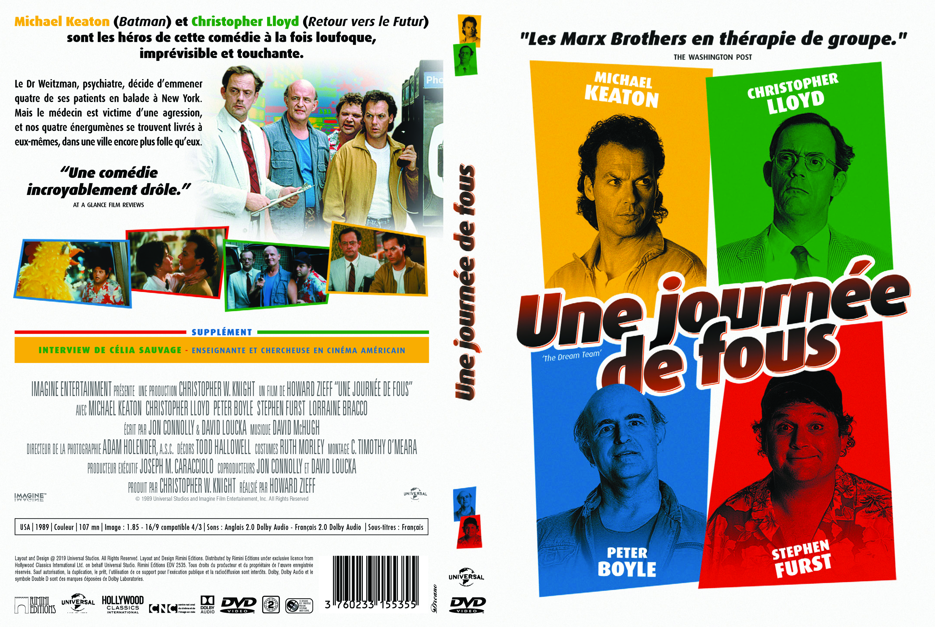 Jaquette DVD Une Journe de fous v2