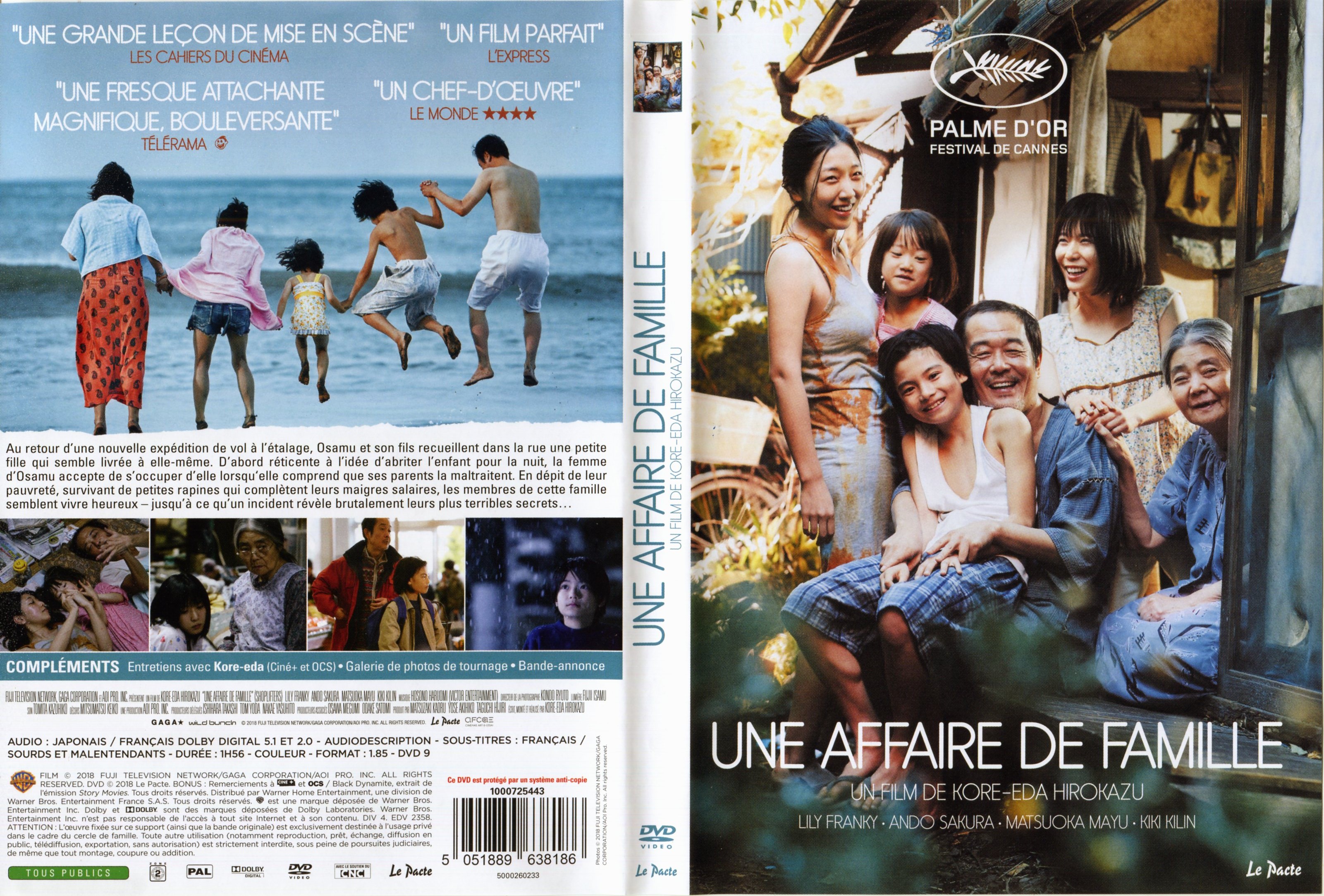 Jaquette DVD Une affaire de famille