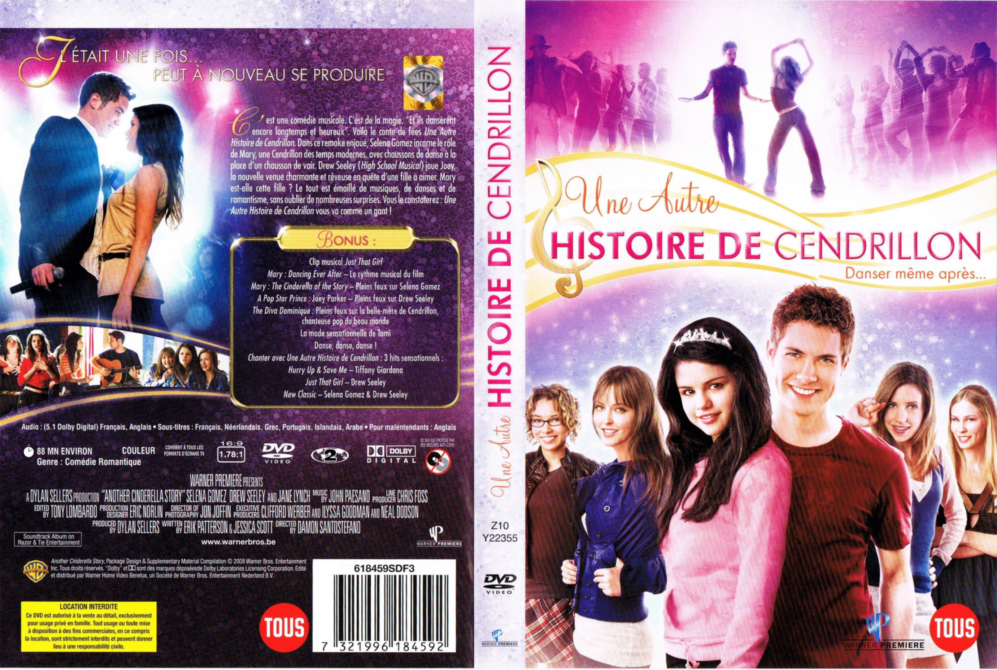 Jaquette DVD Une autre histoire de Cendrillon