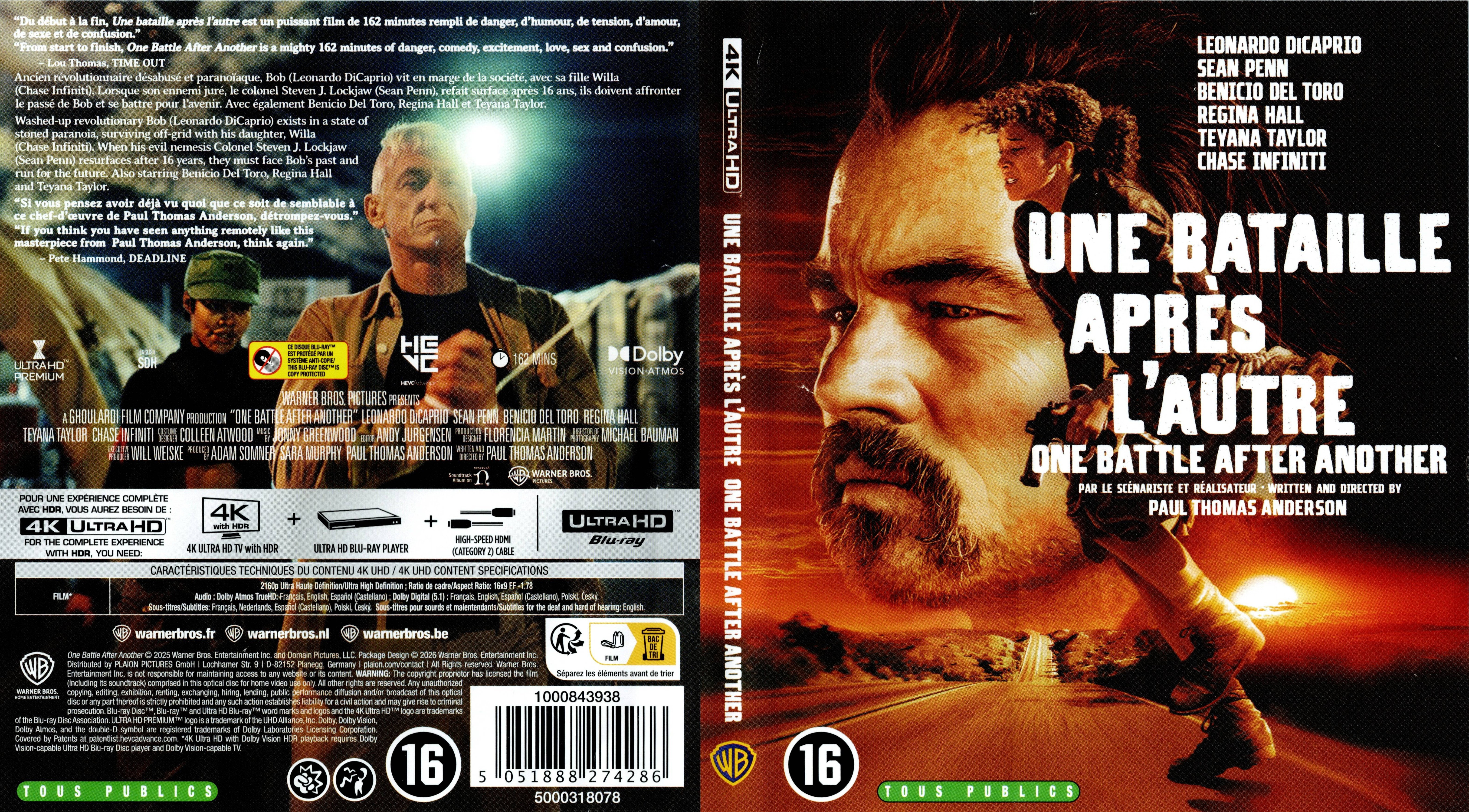 Jaquette DVD Une bataille apr�s l