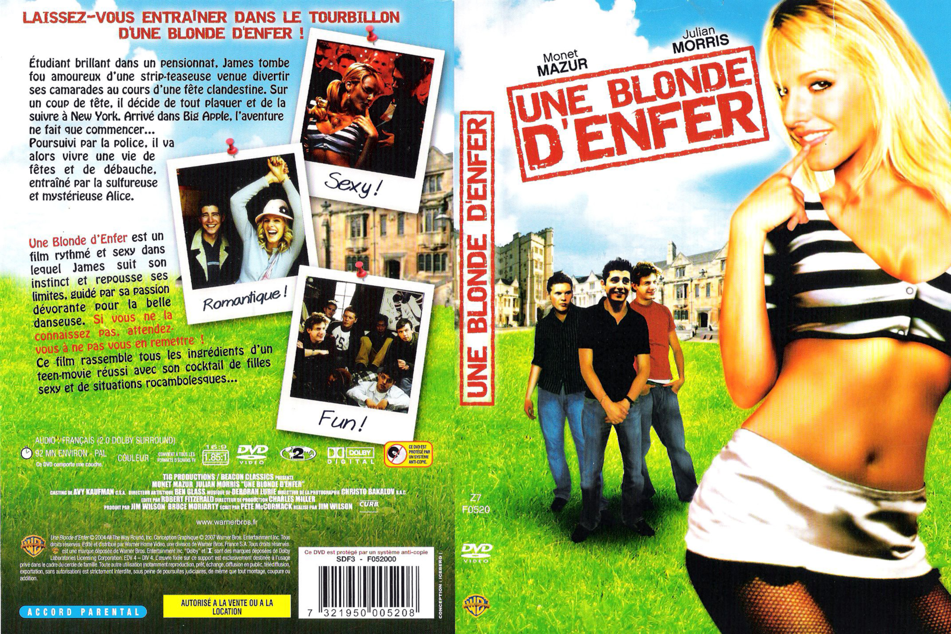 Jaquette DVD Une blonde d