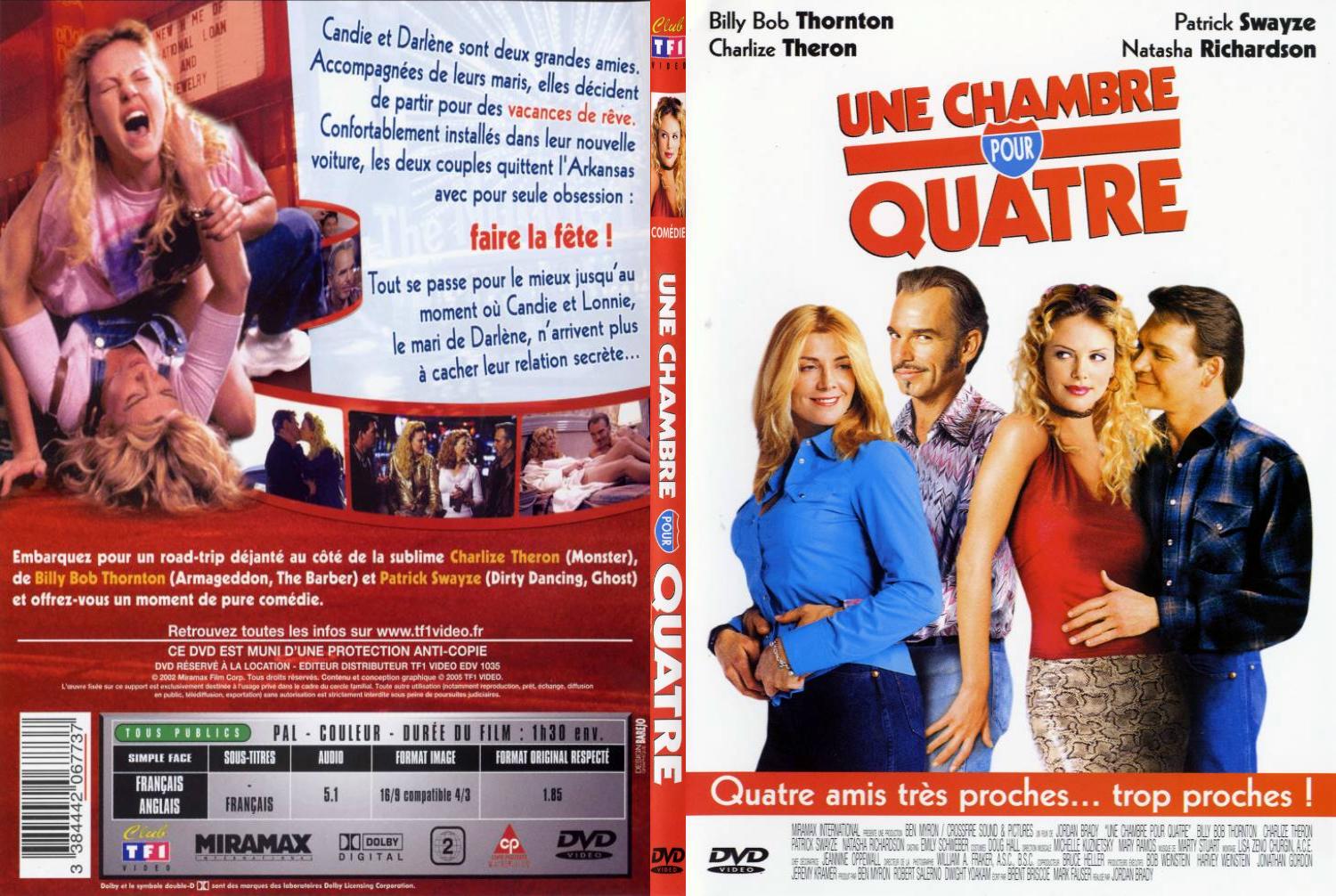 Jaquette DVD Une chambre pour quatre - SLIM