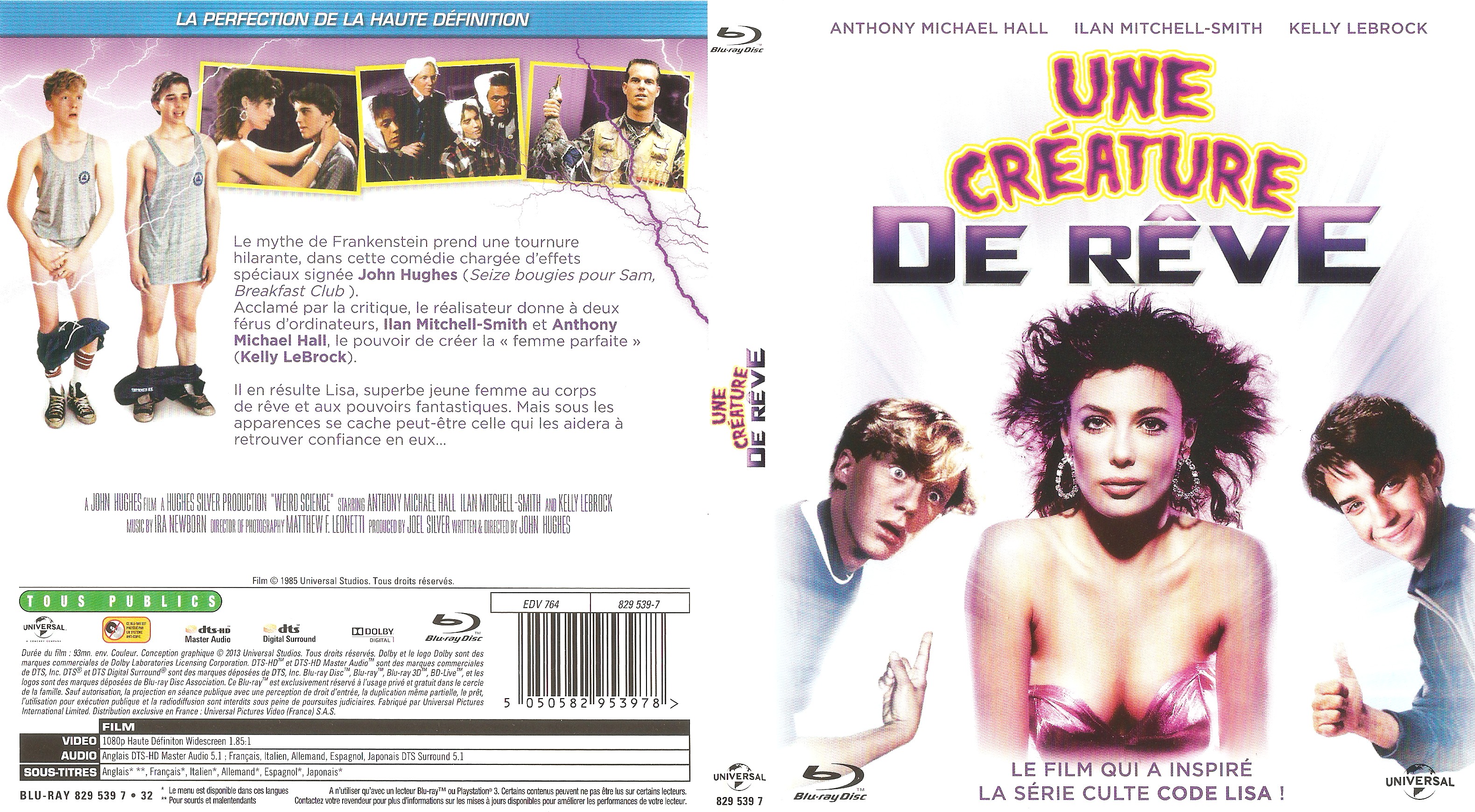Jaquette DVD Une crature de rve (BLU-RAY)