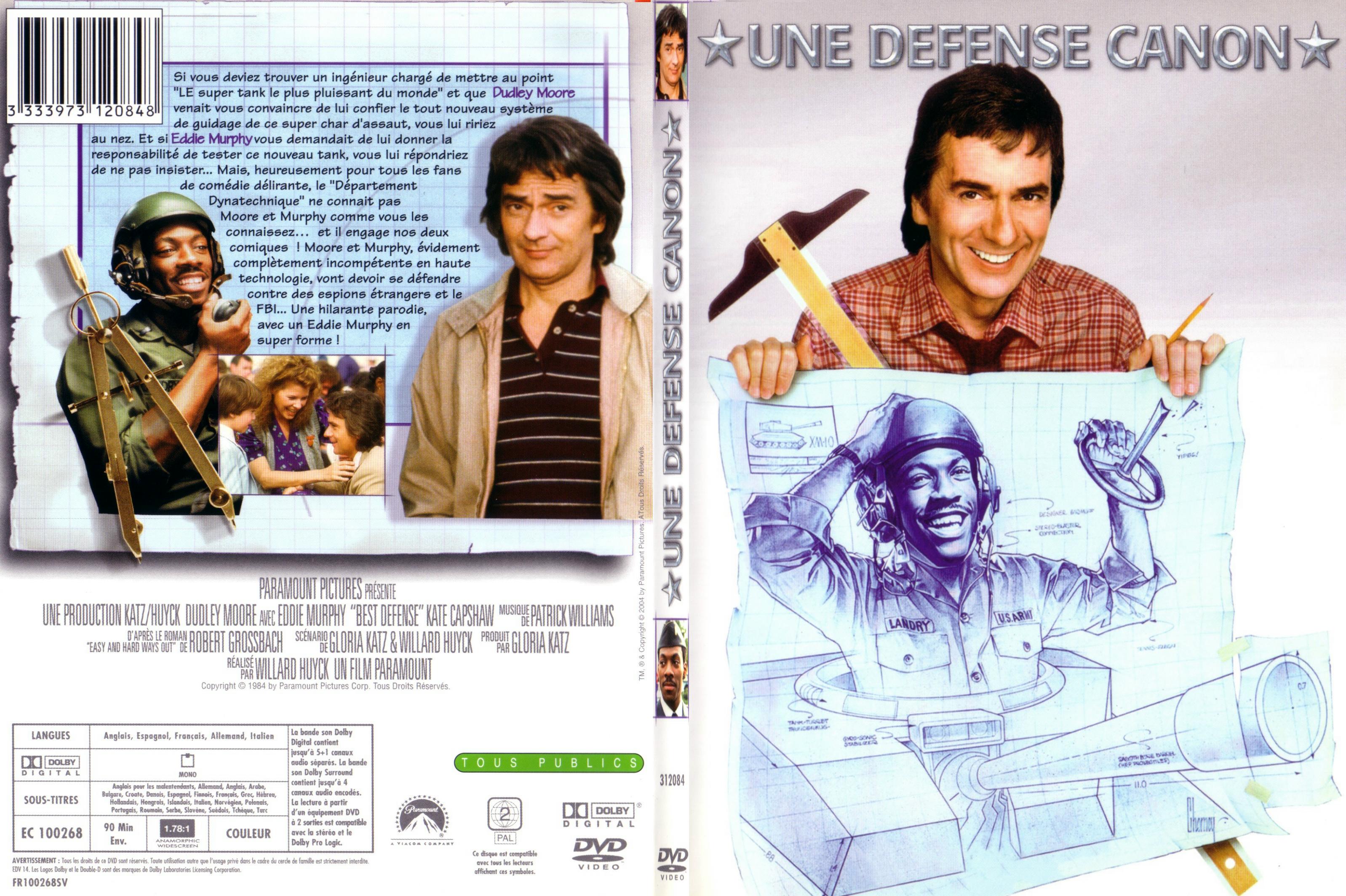 Jaquette DVD Une defense canon - SLIM