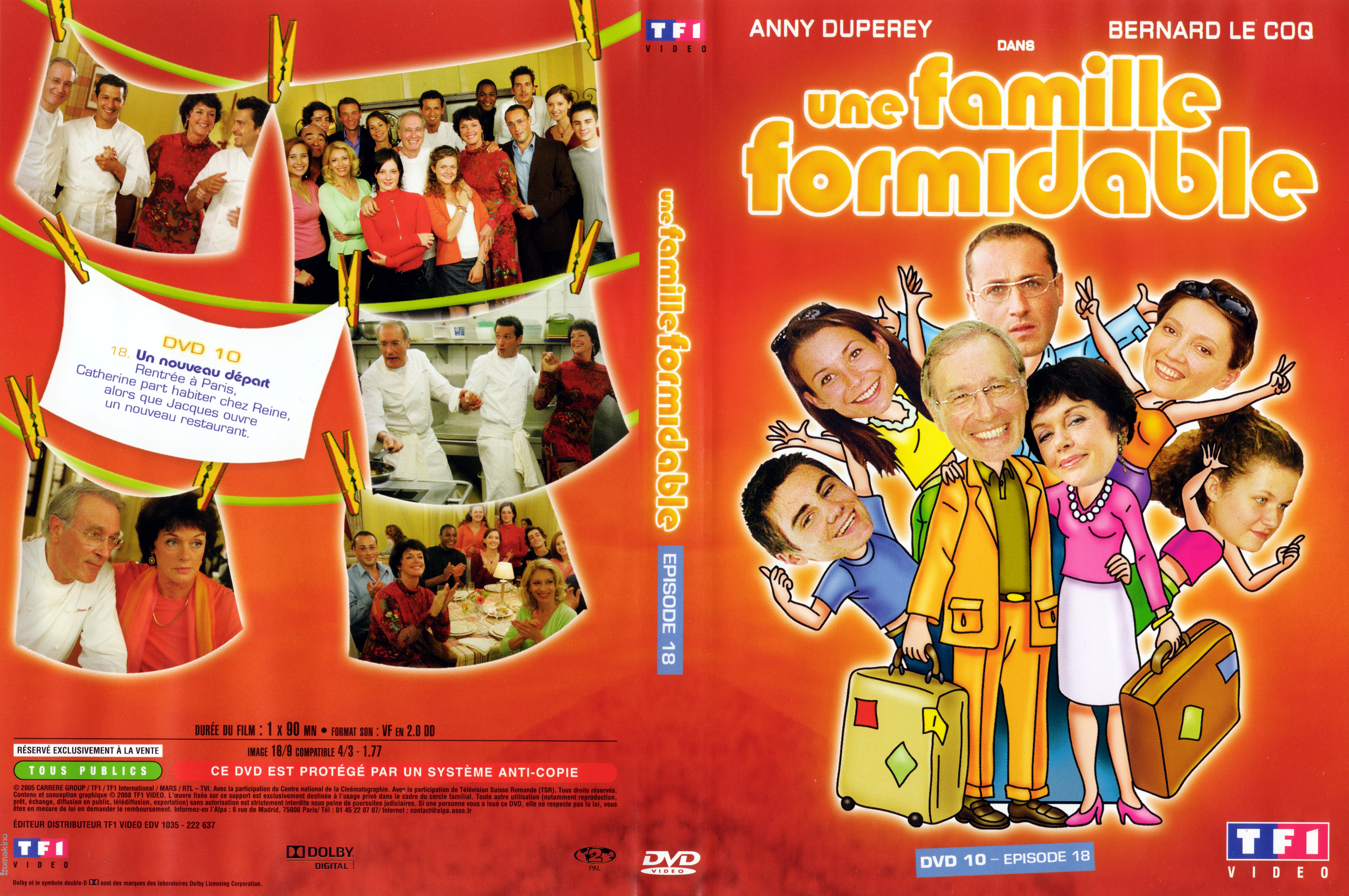 Jaquette DVD Une famille formidable pisode 18 Saison 6