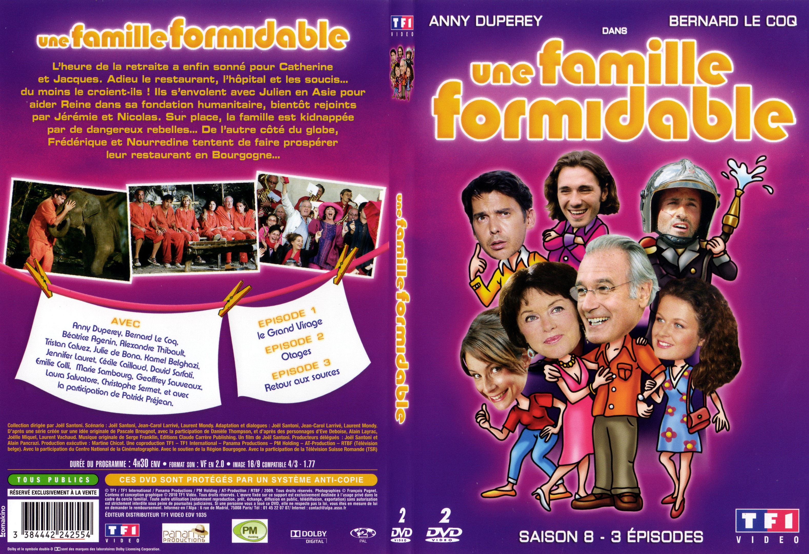 Jaquette DVD Une famille formidable pisode 22  24 Saison 8 - SLIM