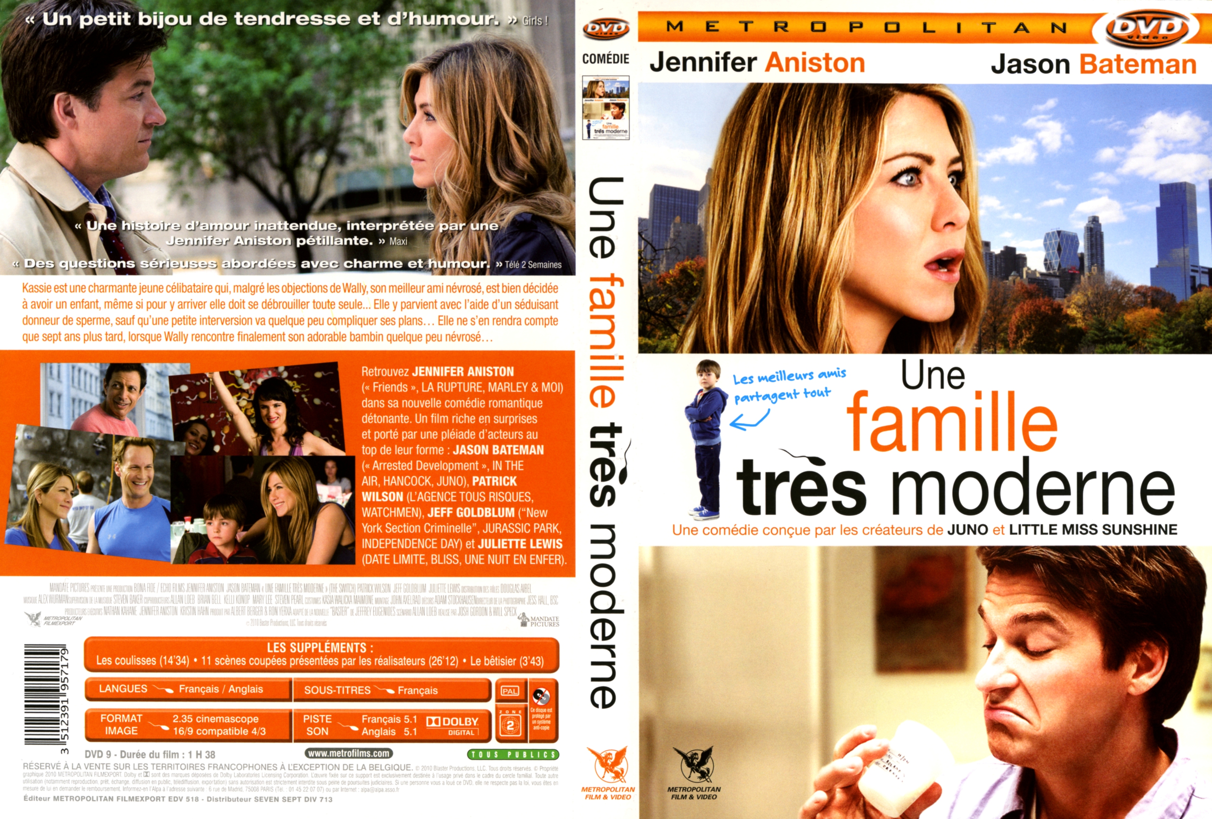 Jaquette DVD Une famille trs moderne