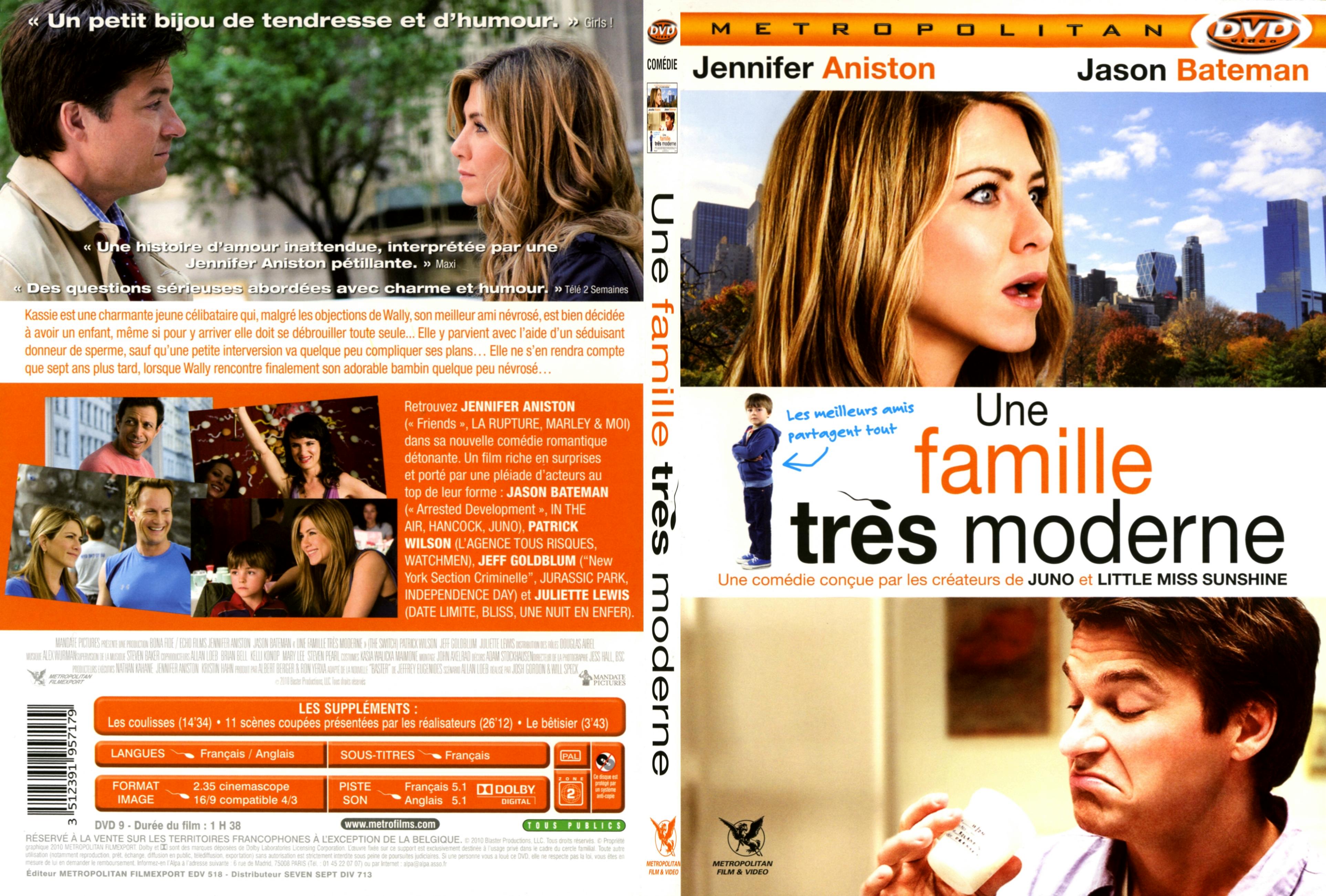 Jaquette DVD Une famille tres moderne - SLIM