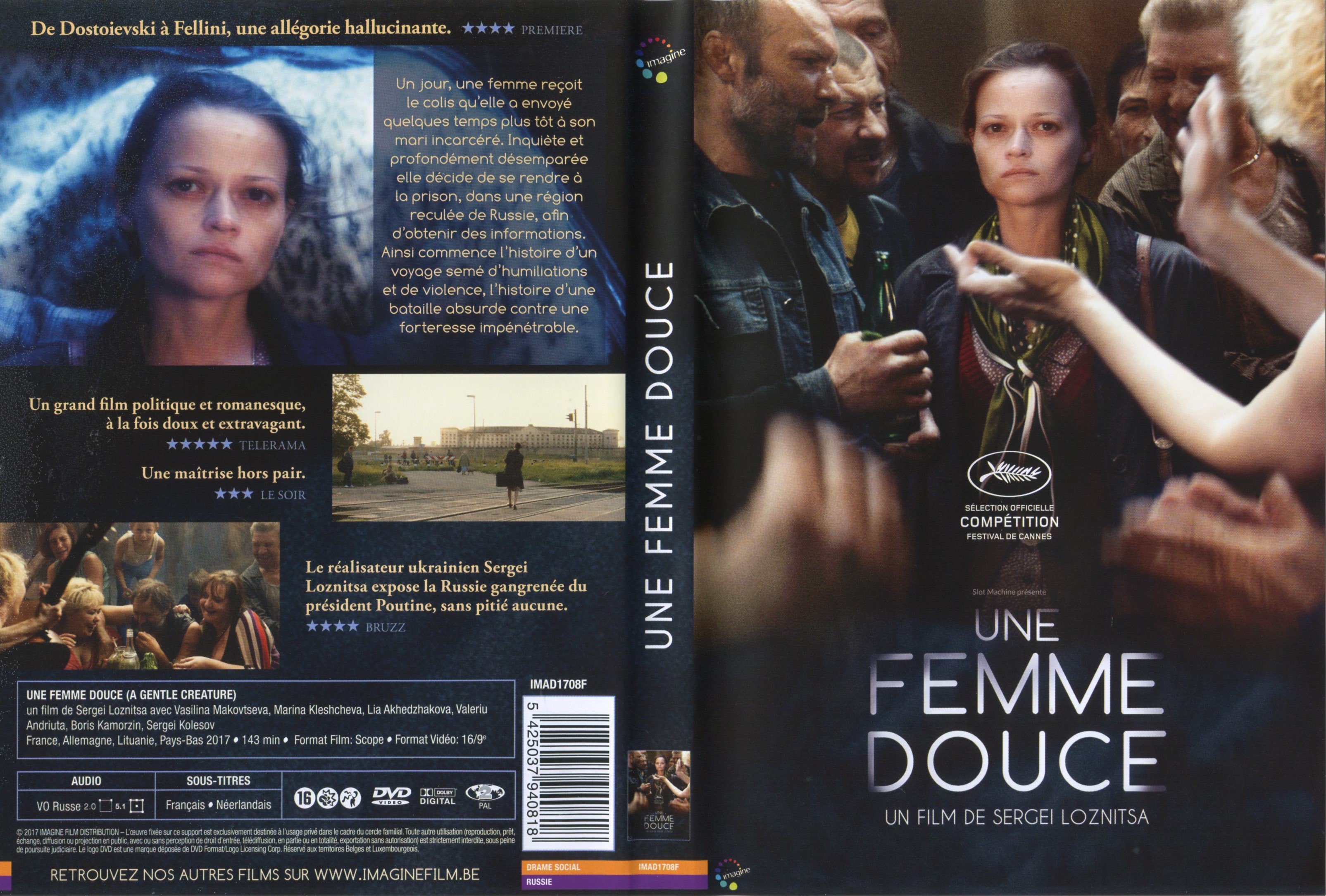 Jaquette DVD Une femme douce V2