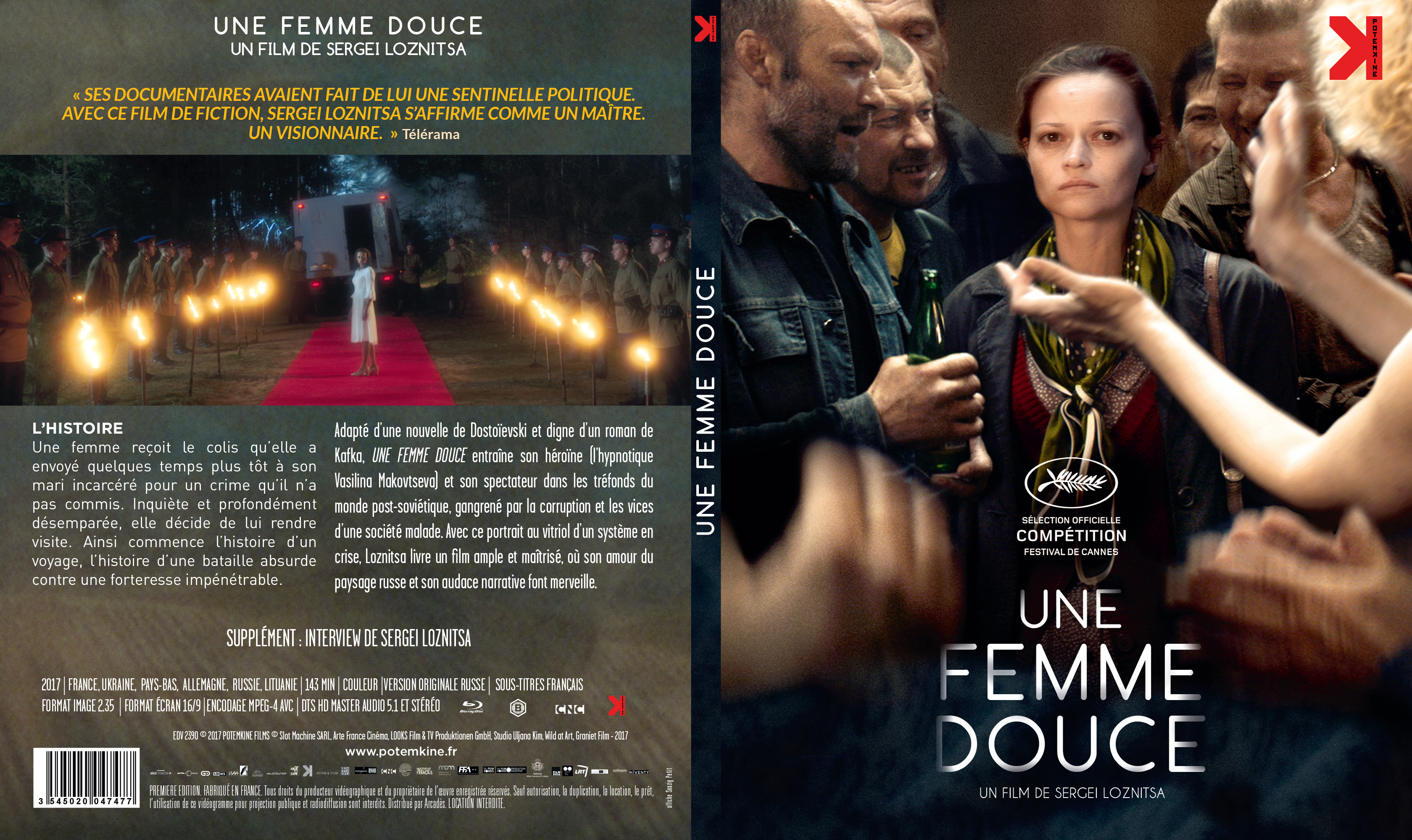 Jaquette DVD Une femme douce (BLU-RAY)