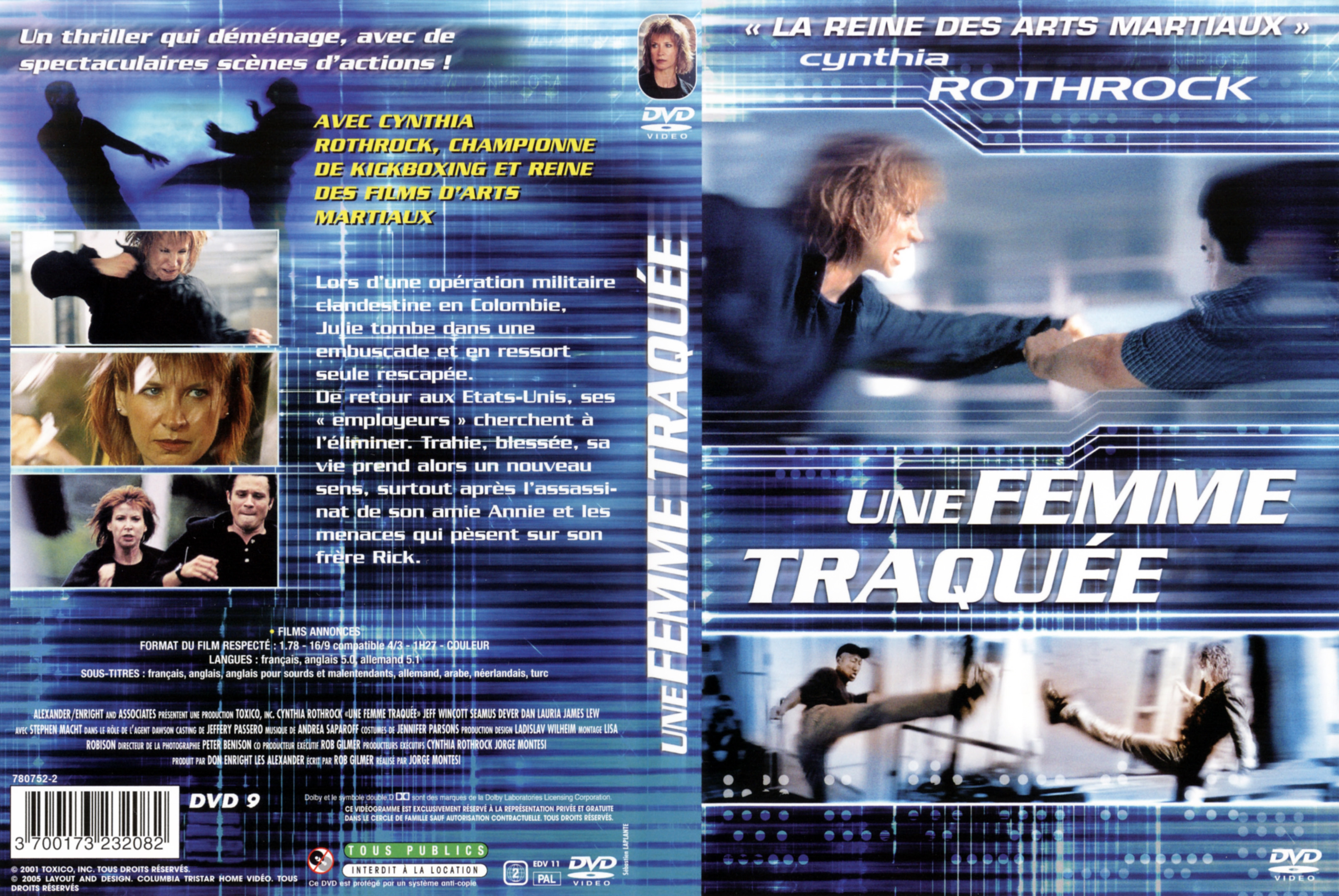 Jaquette DVD Une femme traque