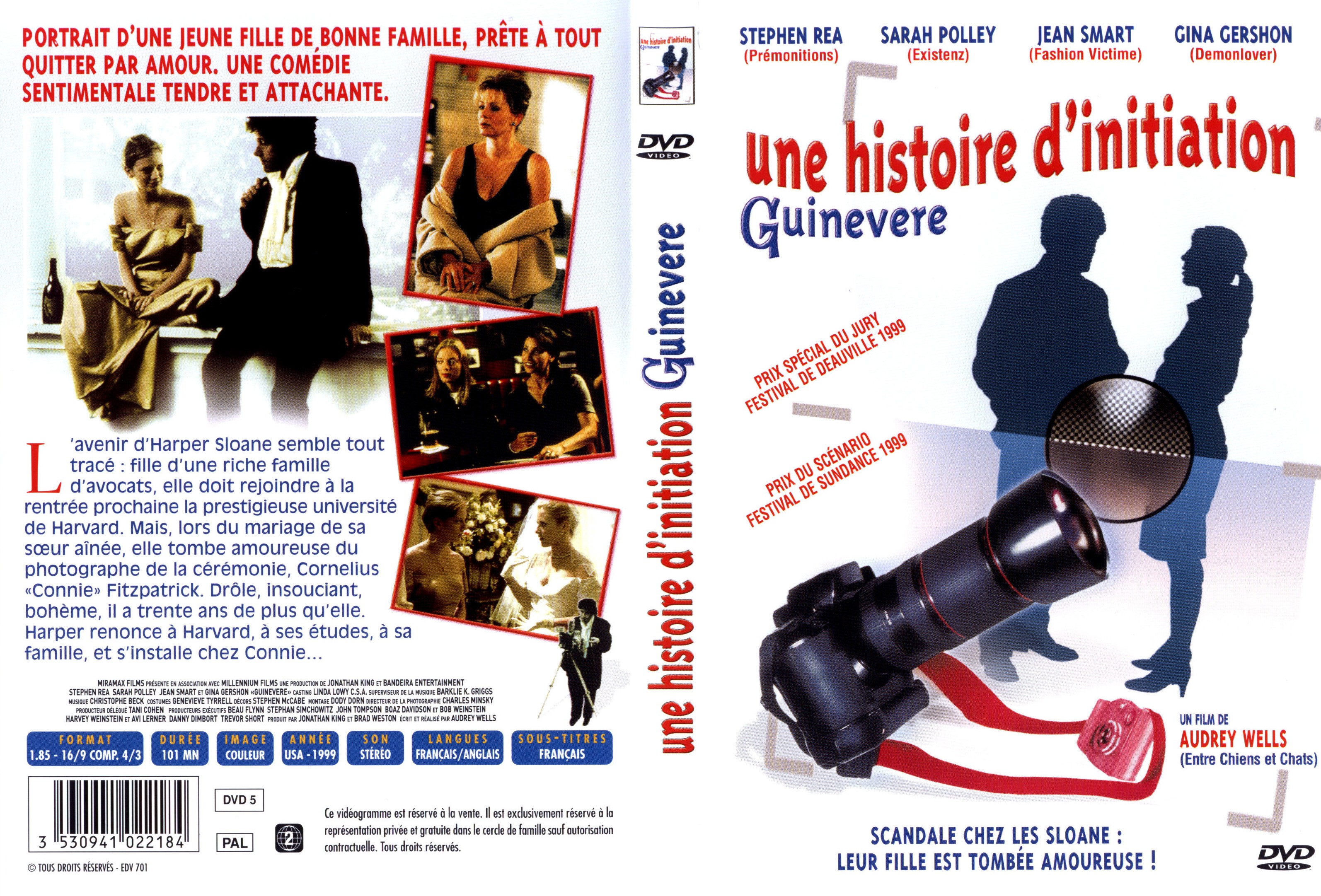 Jaquette DVD Une histoire d