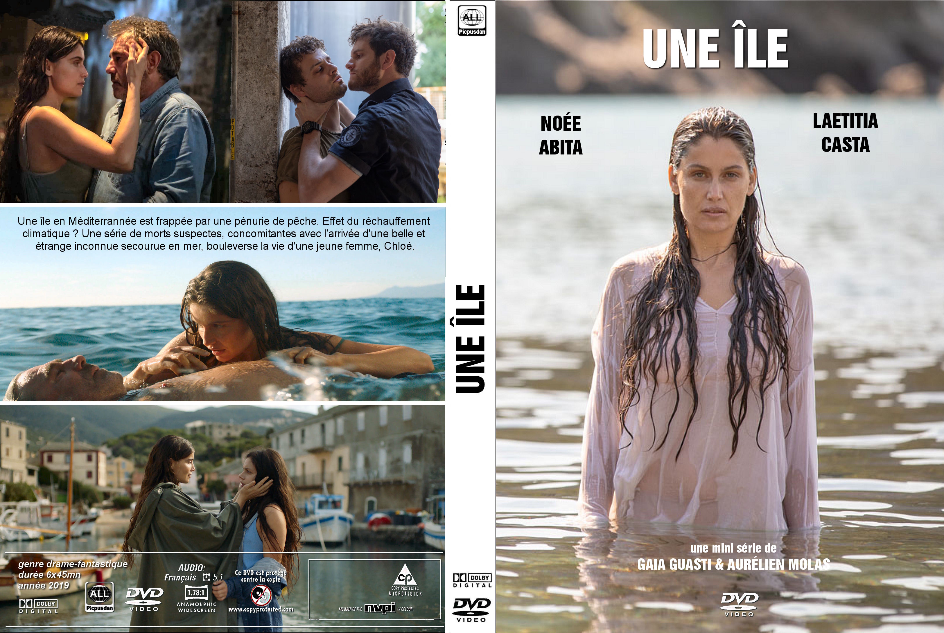 Jaquette DVD Une ile custom