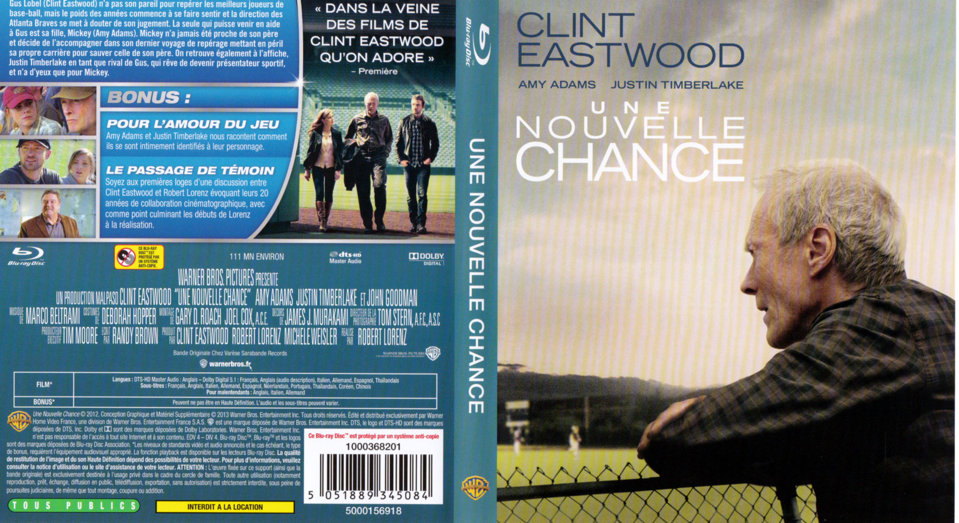 Jaquette DVD Une nouvelle chance (BLU-RAY)