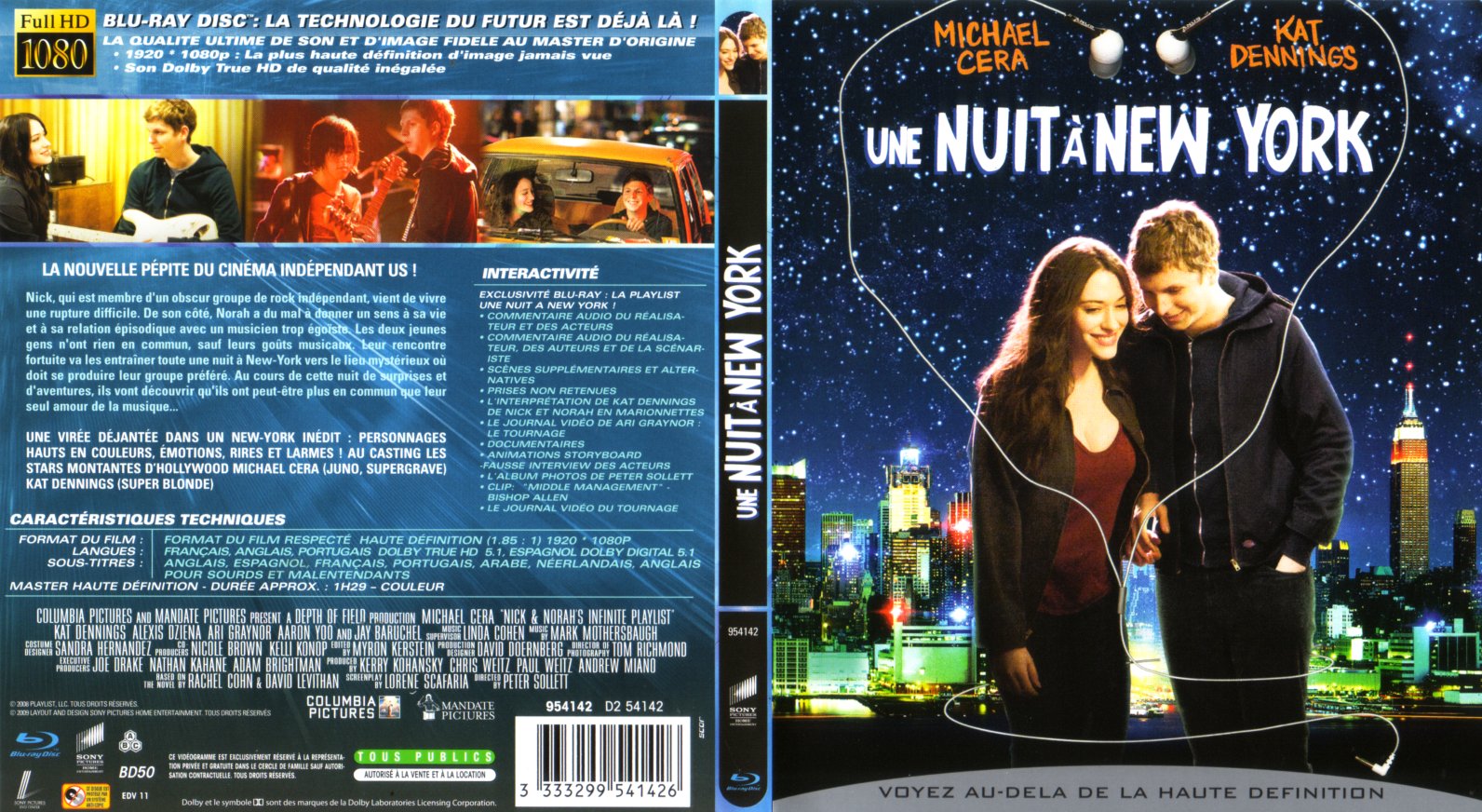 Jaquette DVD Une nuit  new york (BLU-RAY)