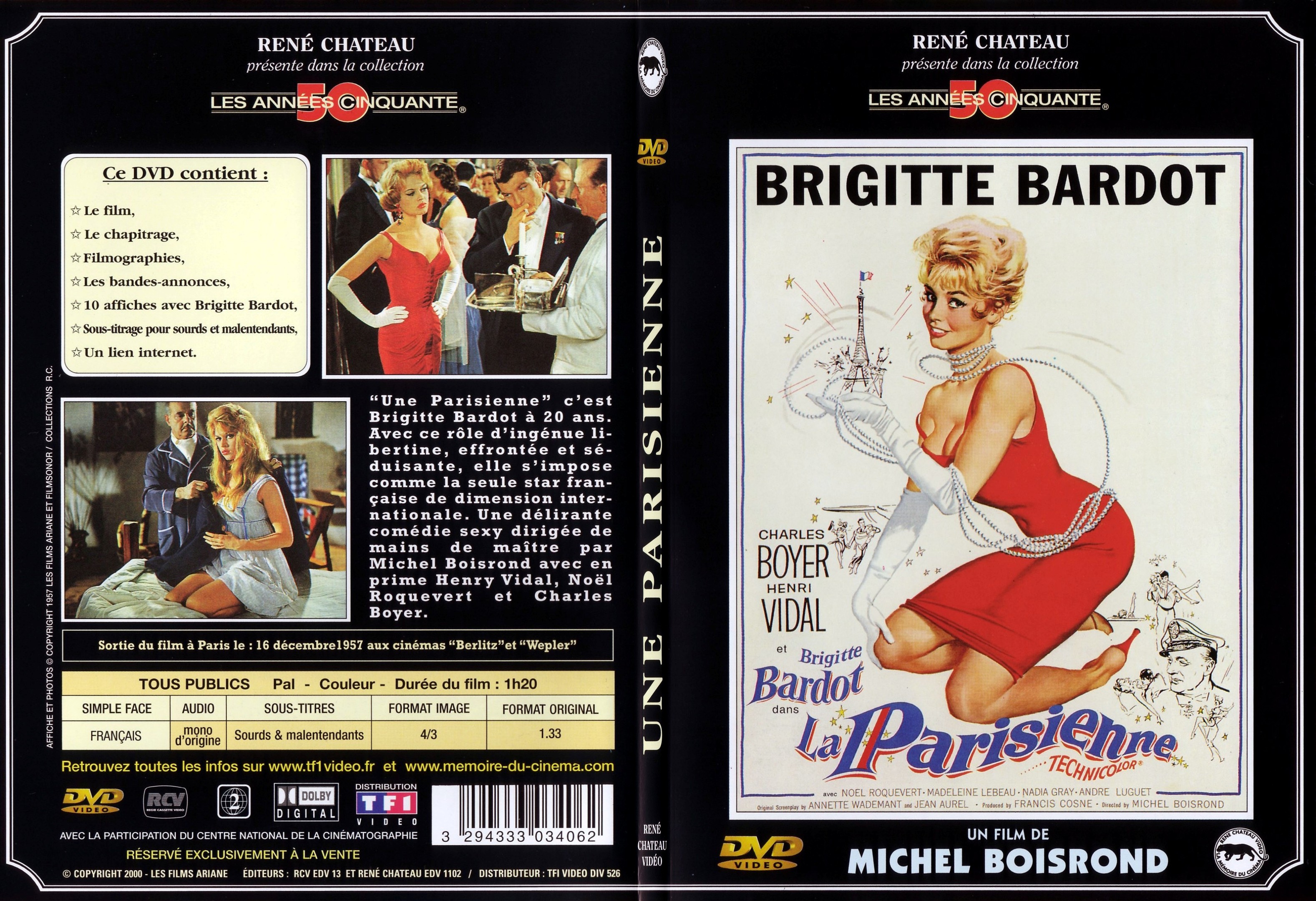 Jaquette DVD Une parisienne - SLIM