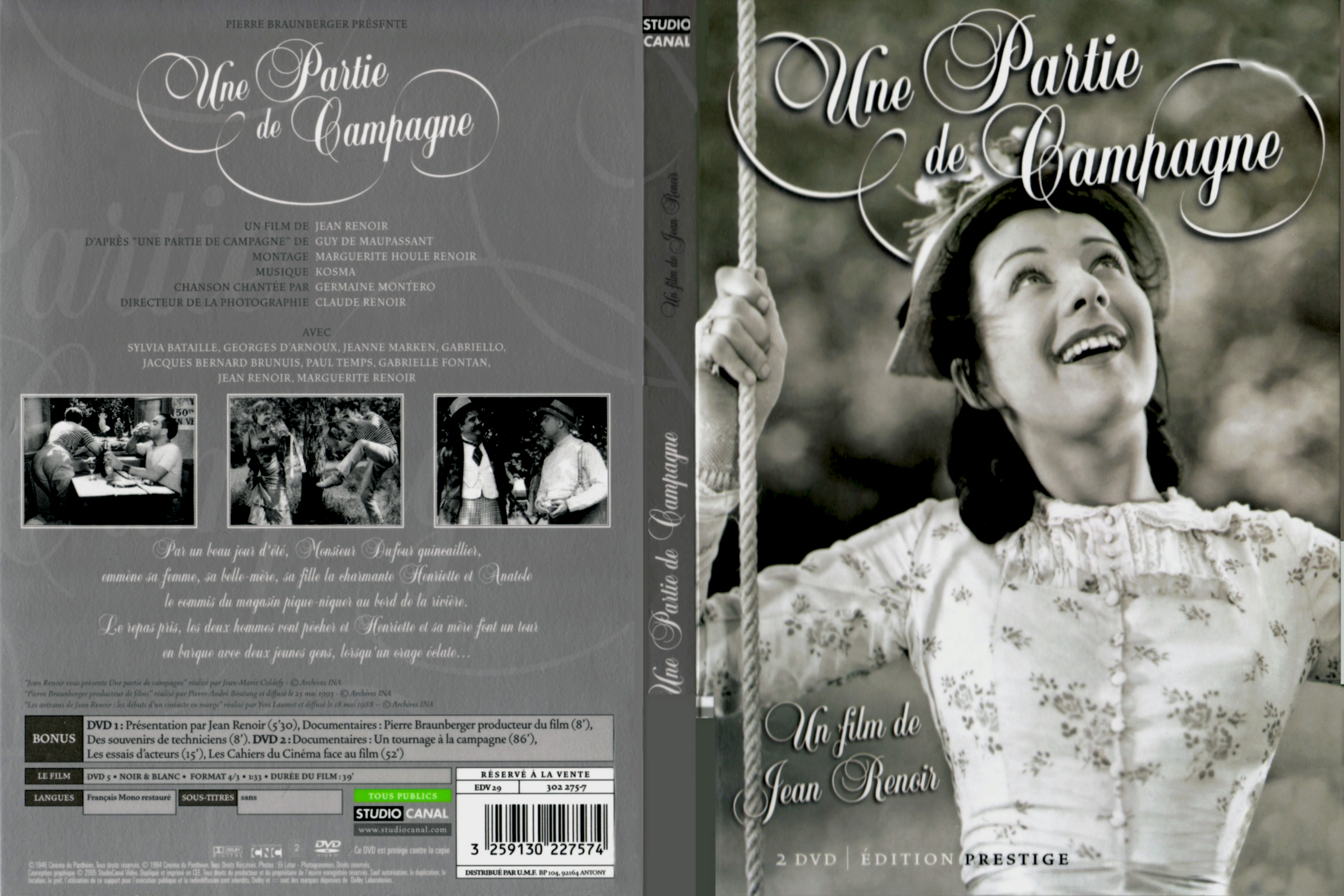 Jaquette DVD Une partie de campagne