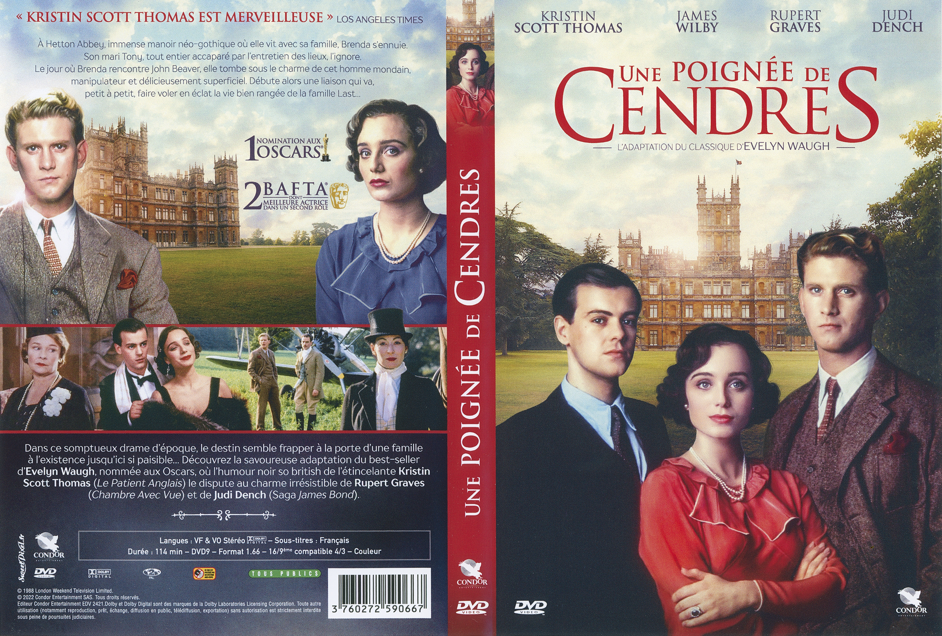Jaquette DVD Une poign�e de cendres