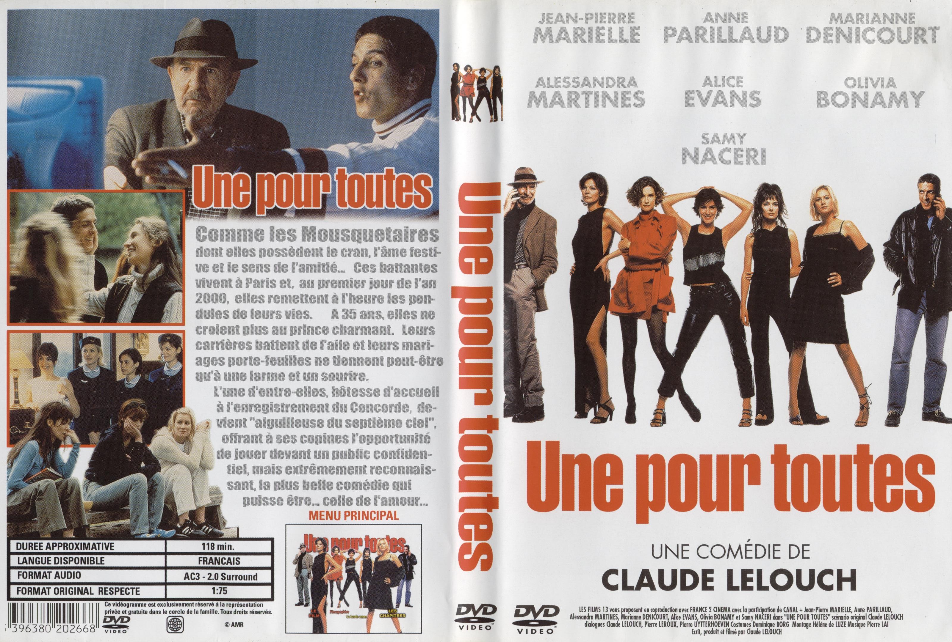 Jaquette DVD Une pour toutes