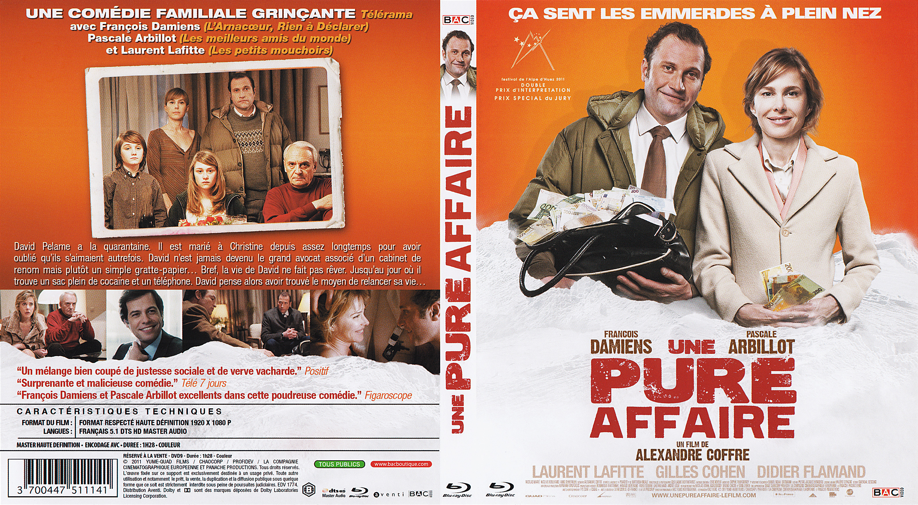 Jaquette DVD Une pure affaire (BLU-RAY)