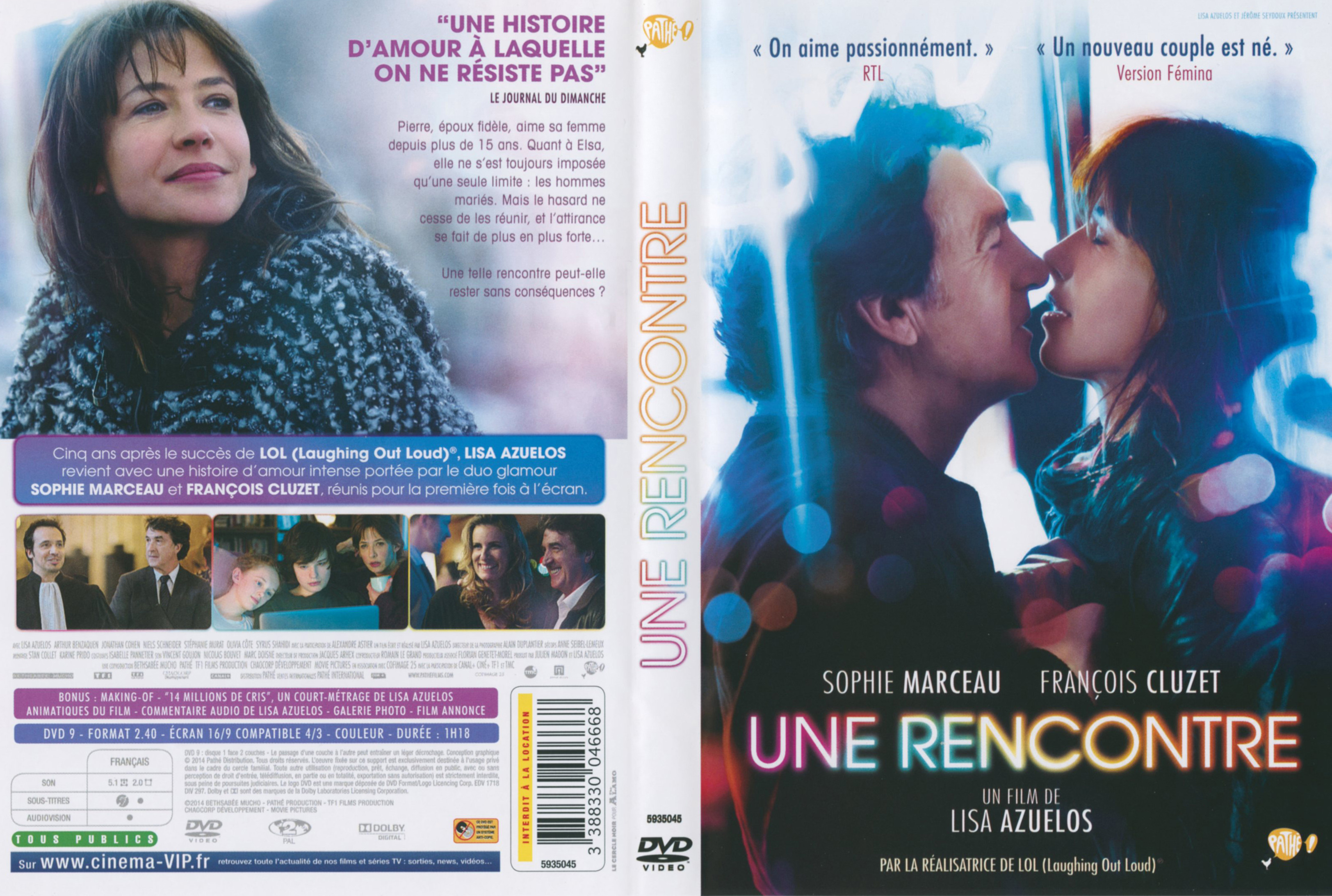 Jaquette DVD Une rencontre