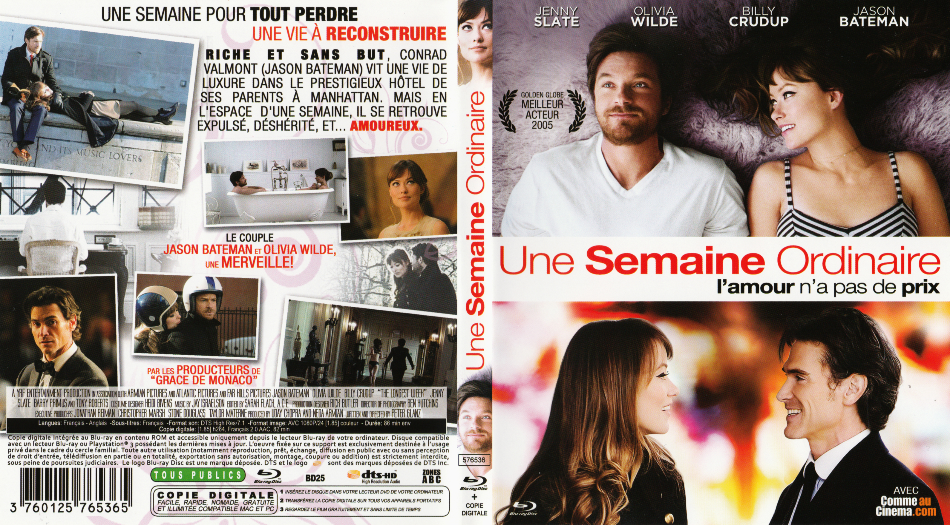 Jaquette DVD Une semaine ordinaire (BLU-RAY)