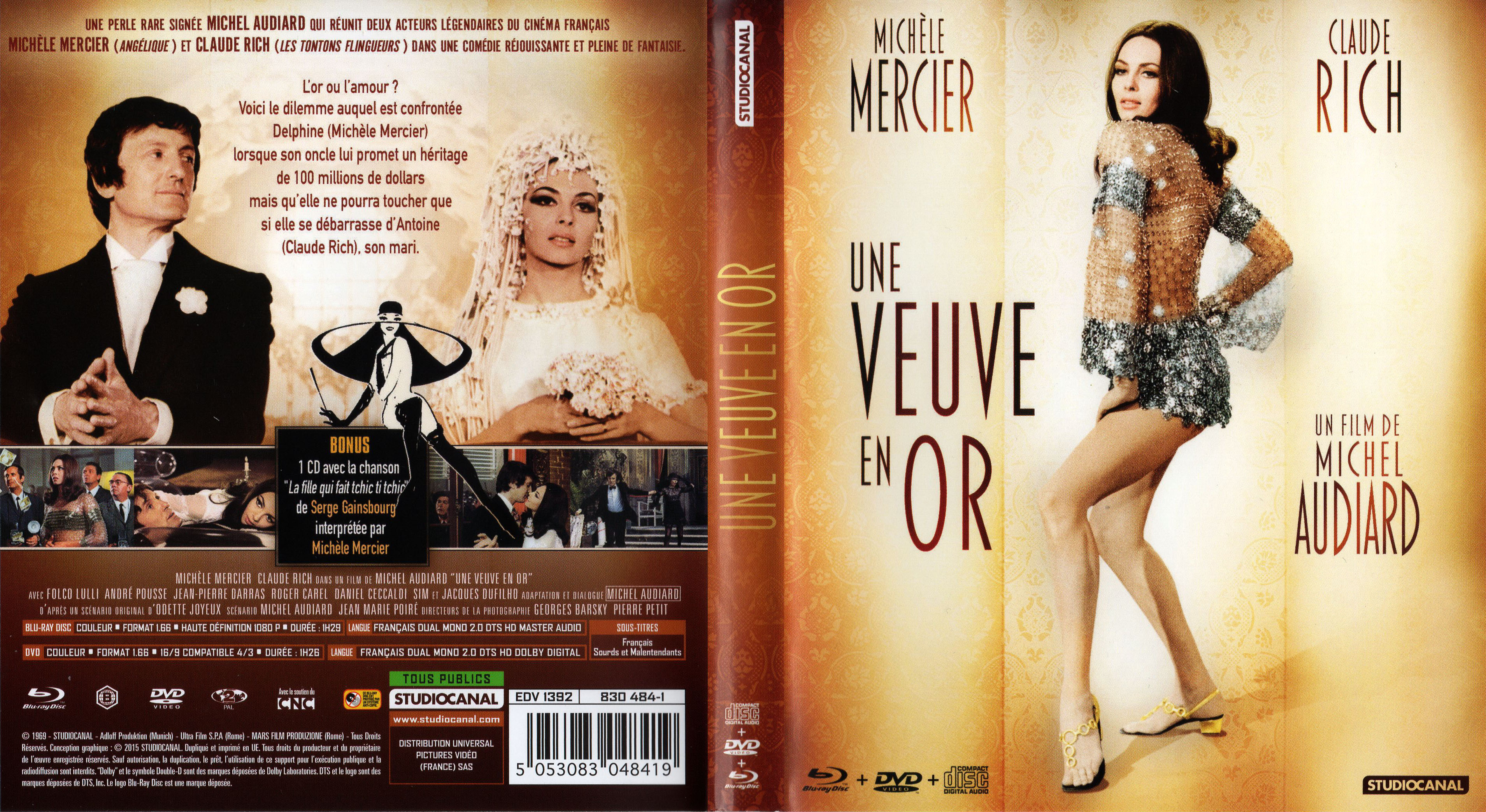 Jaquette DVD Une veuve en or (BLU-RAY)