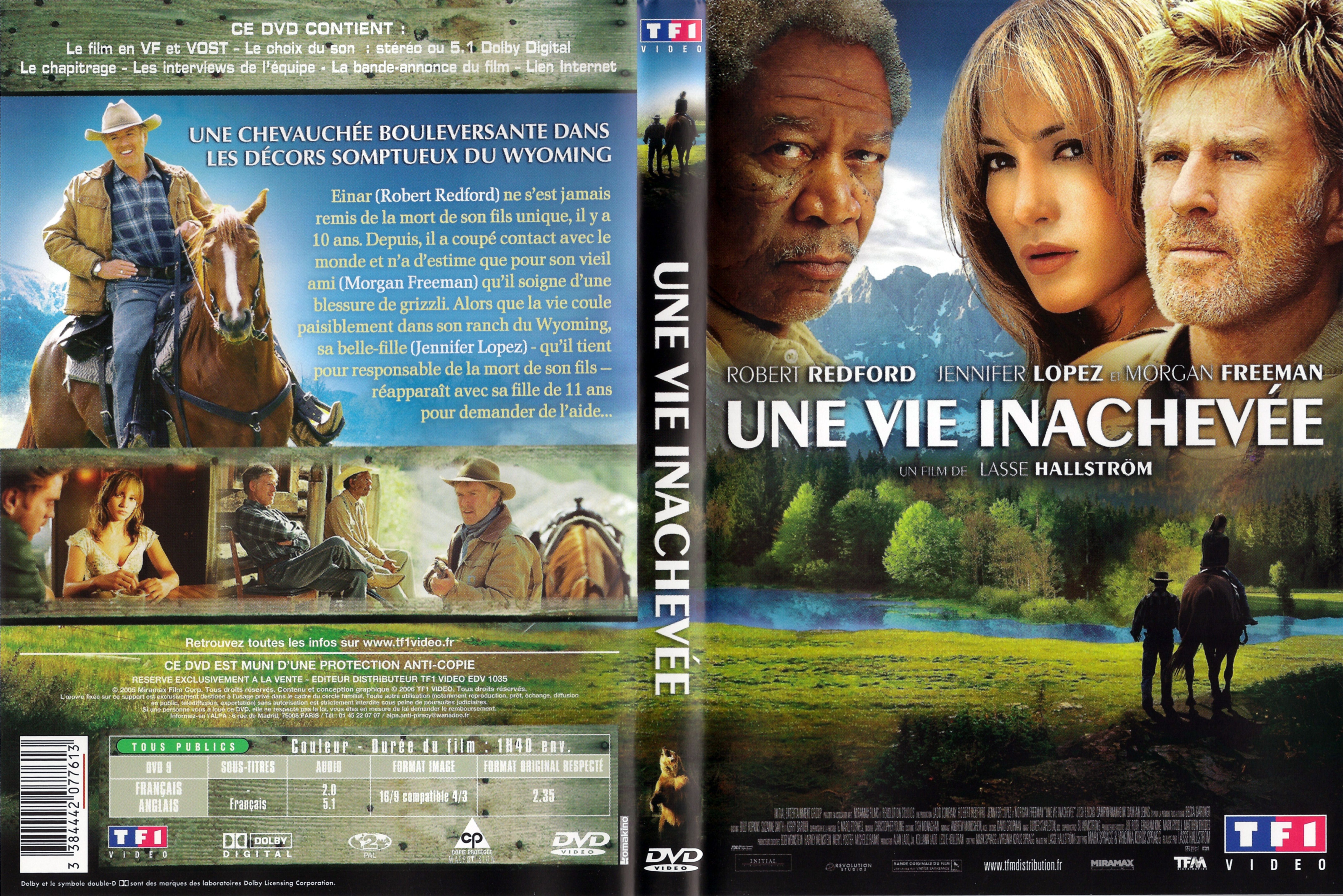 Jaquette DVD Une vie inacheve