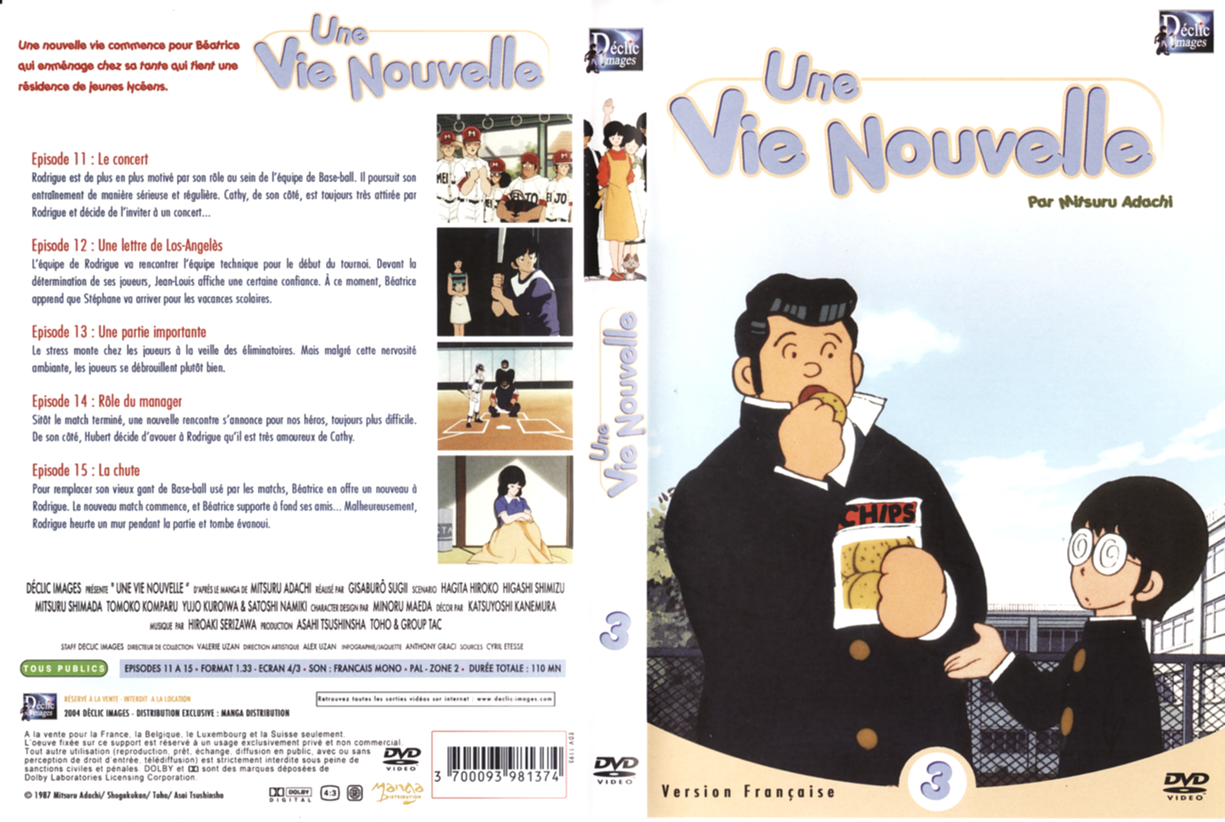 Jaquette DVD Une vie nouvelle vol 03