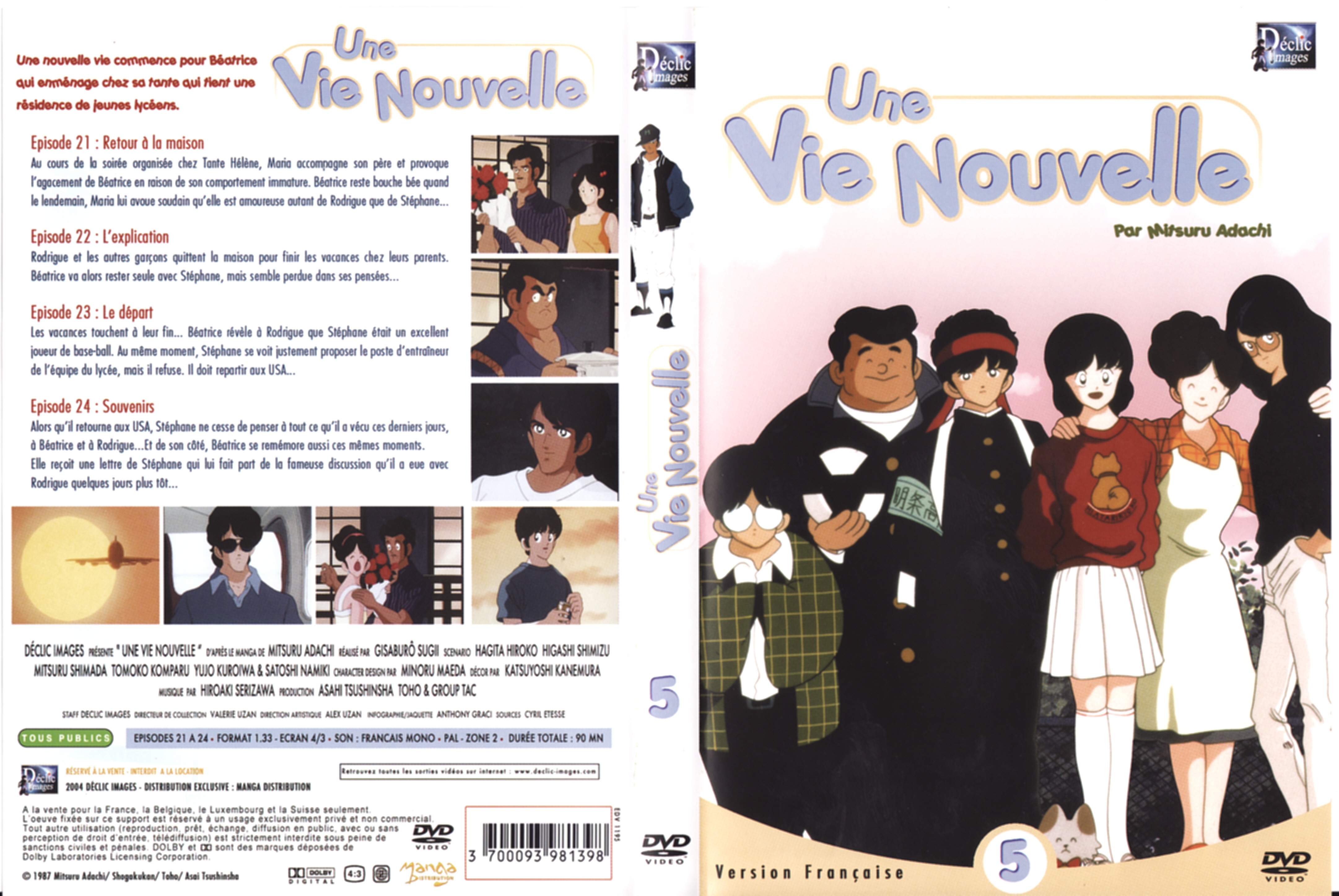 Jaquette DVD Une vie nouvelle vol 05
