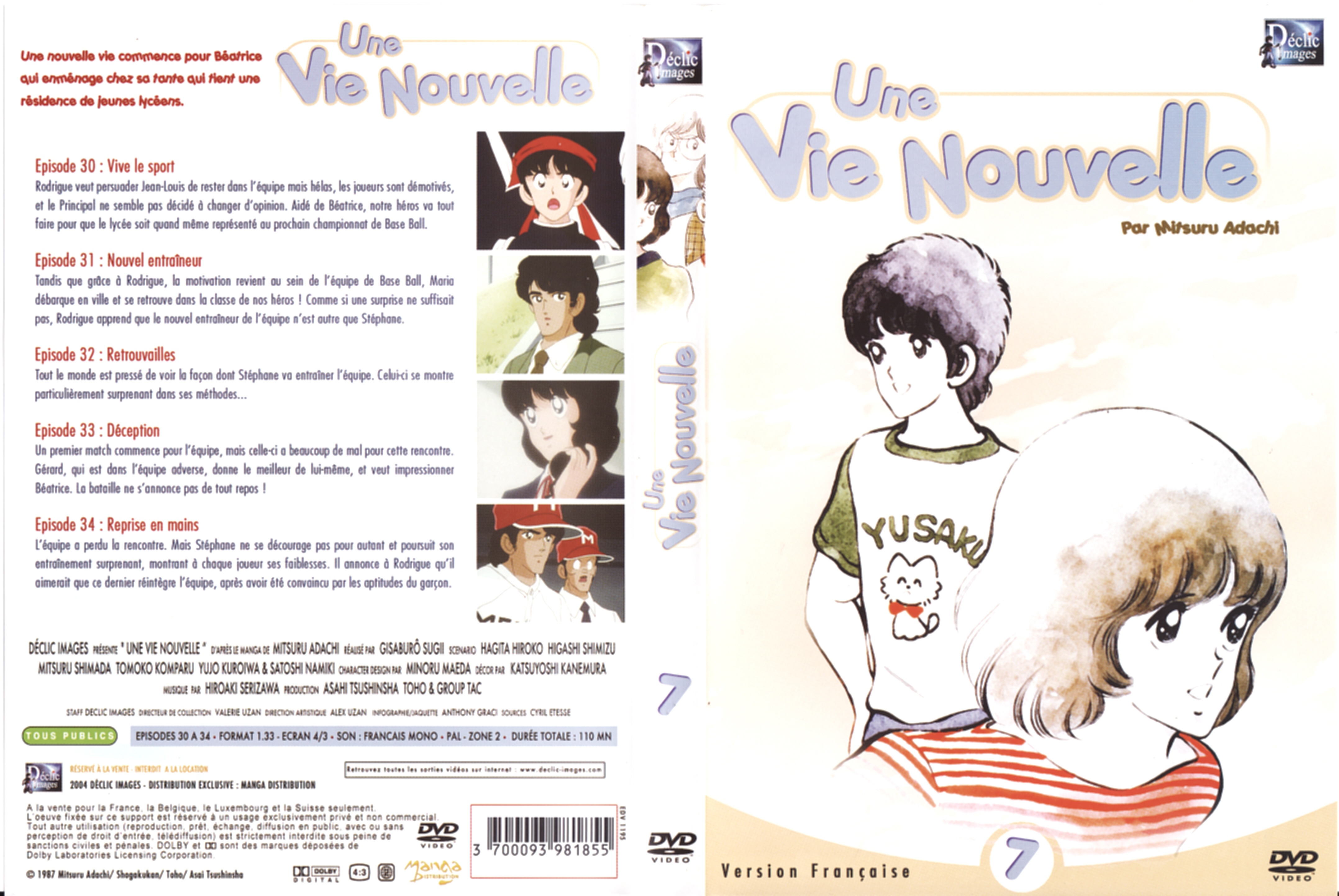 Jaquette DVD Une vie nouvelle vol 07