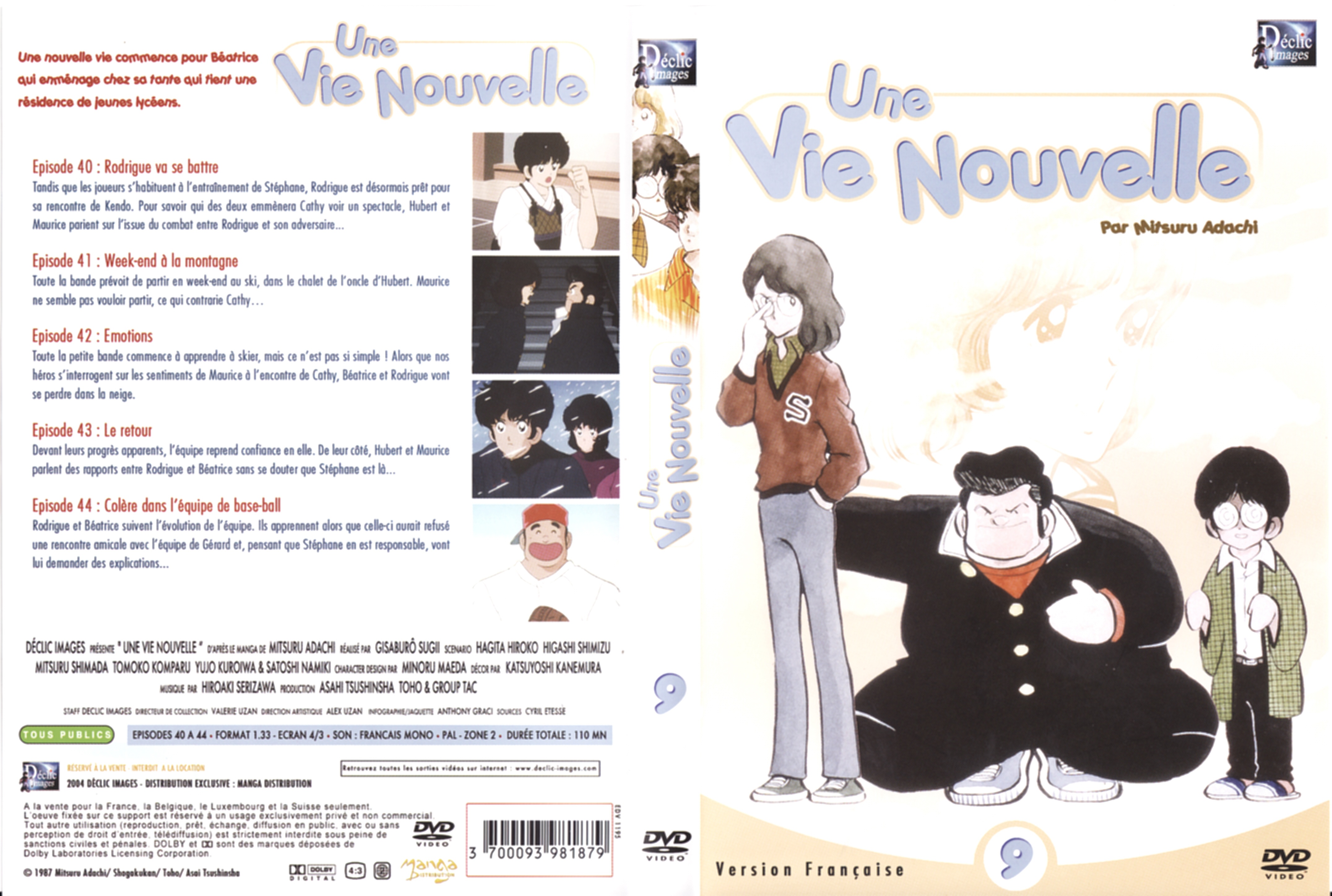 Jaquette DVD Une vie nouvelle vol 09