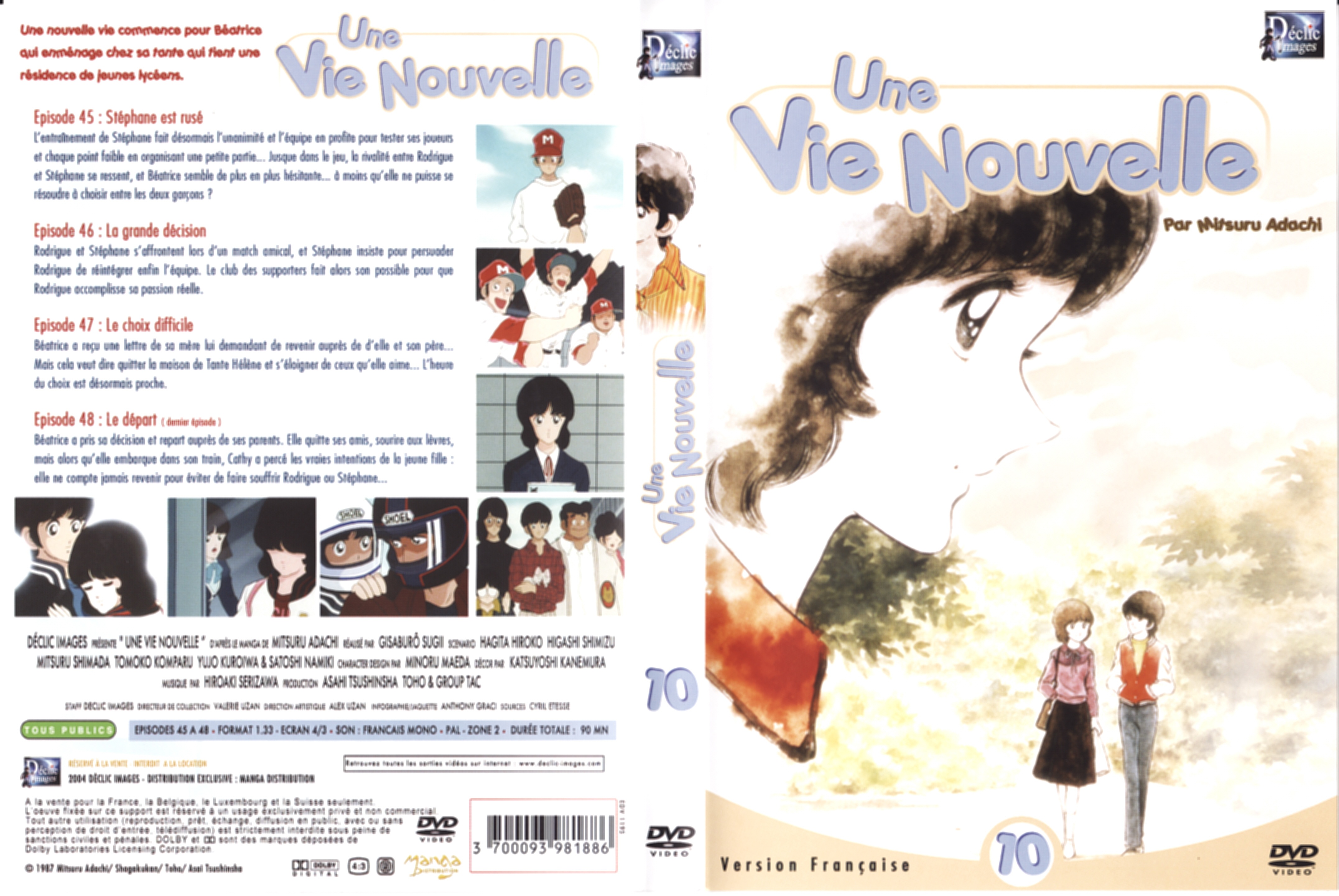 Jaquette DVD Une vie nouvelle vol 10