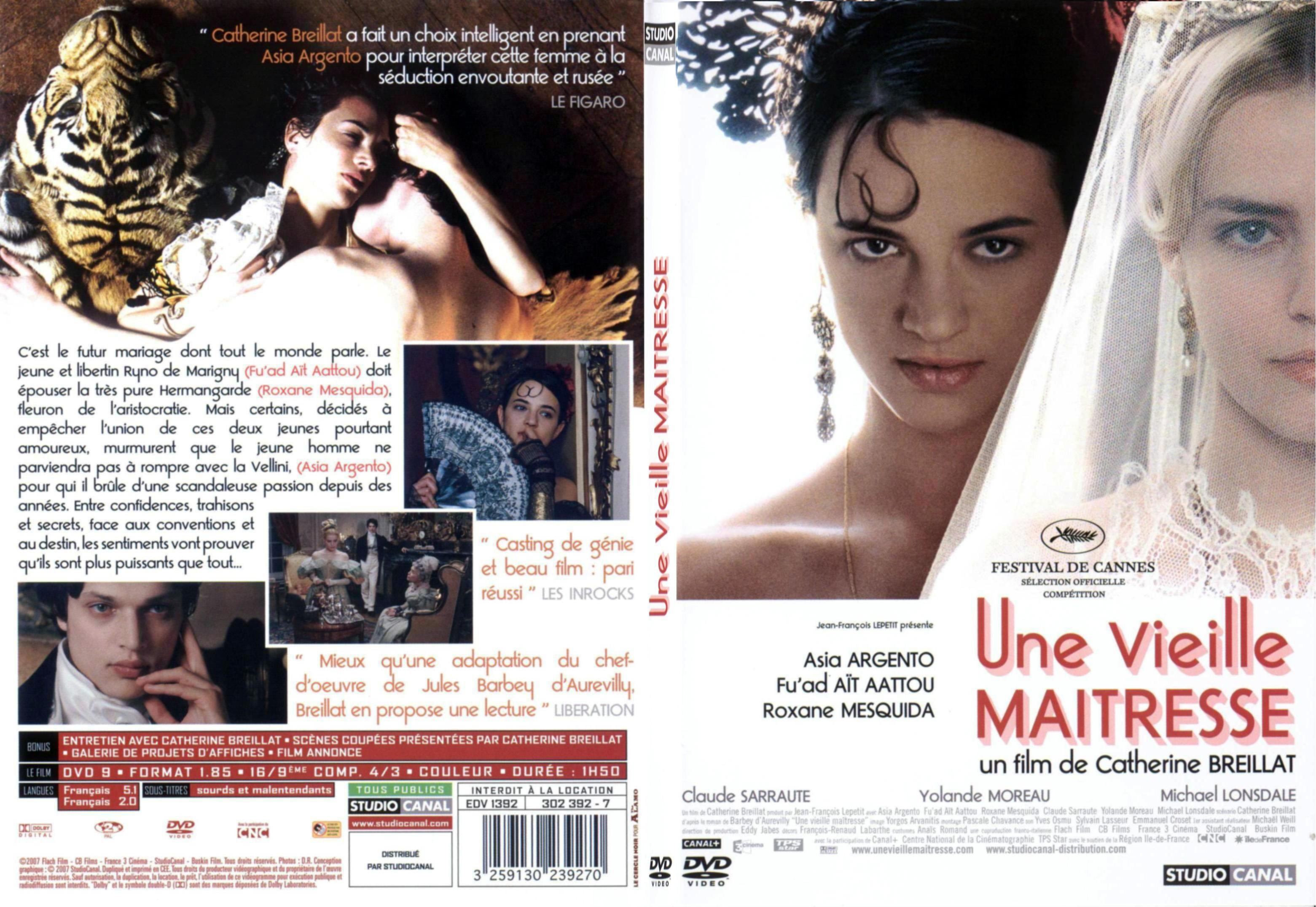 Jaquette DVD Une vieille maitresse - SLIM