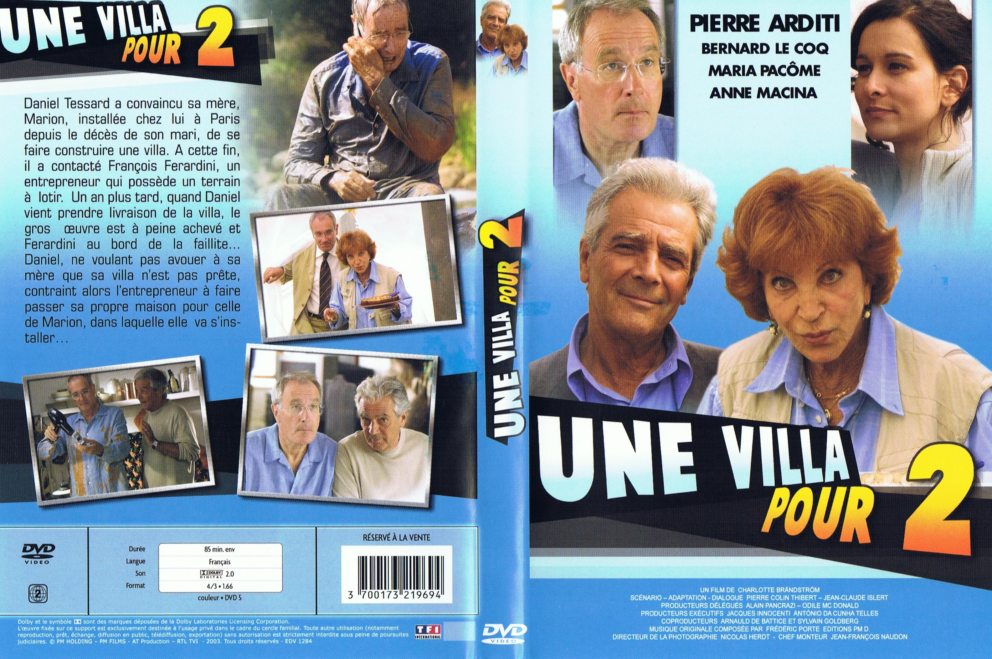 Jaquette DVD Une villa pour 2