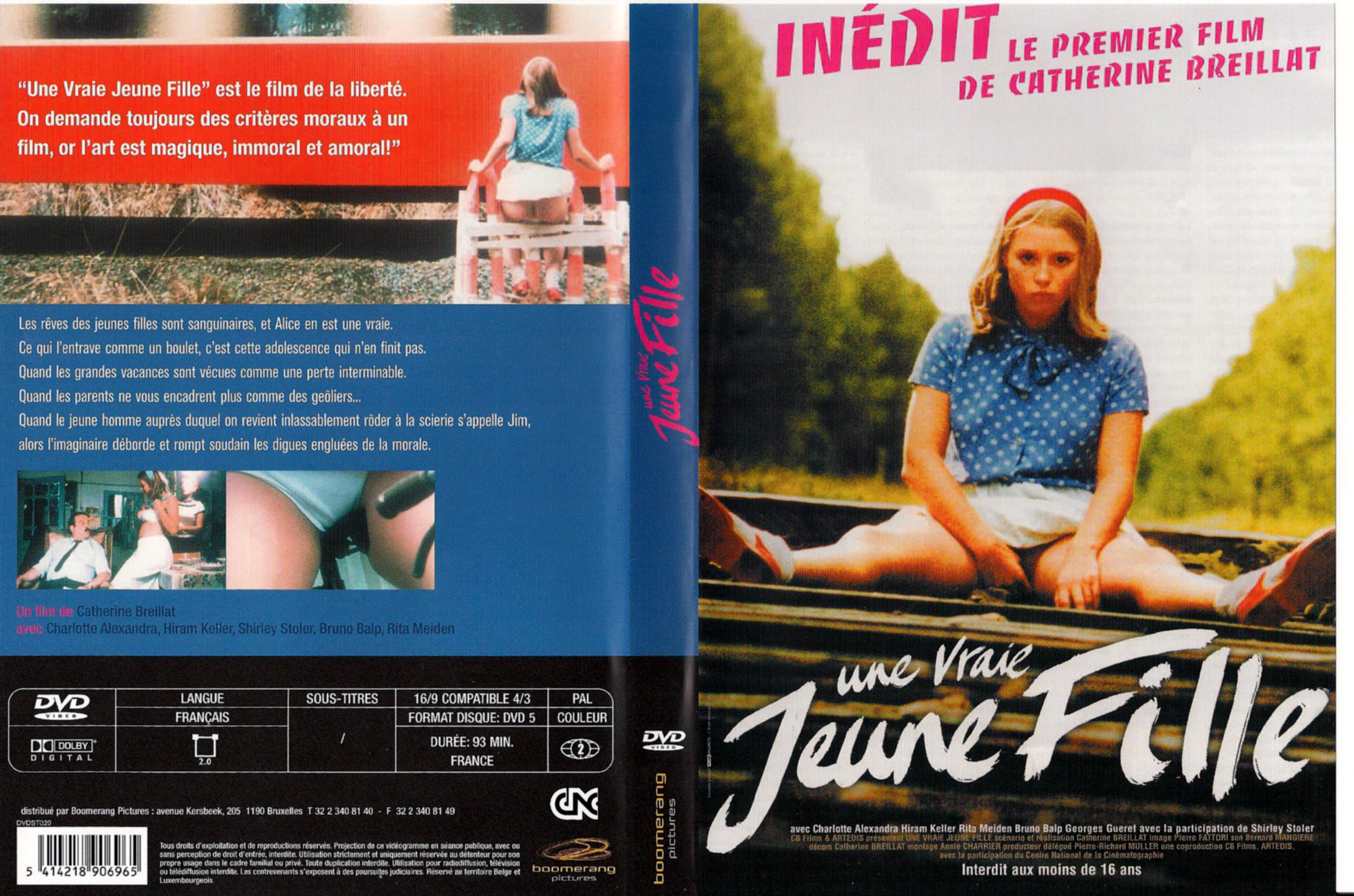 Jaquette DVD Une vraie jeune fille