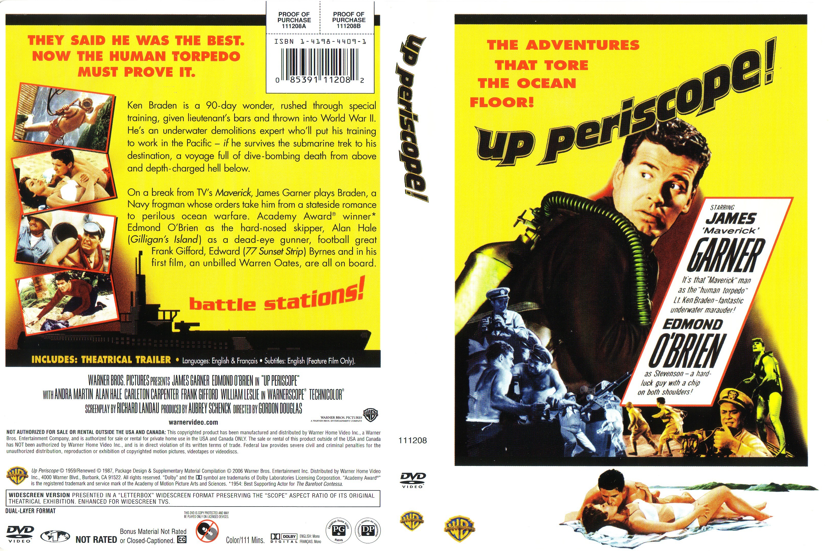 Jaquette DVD Up periscope Zone 1