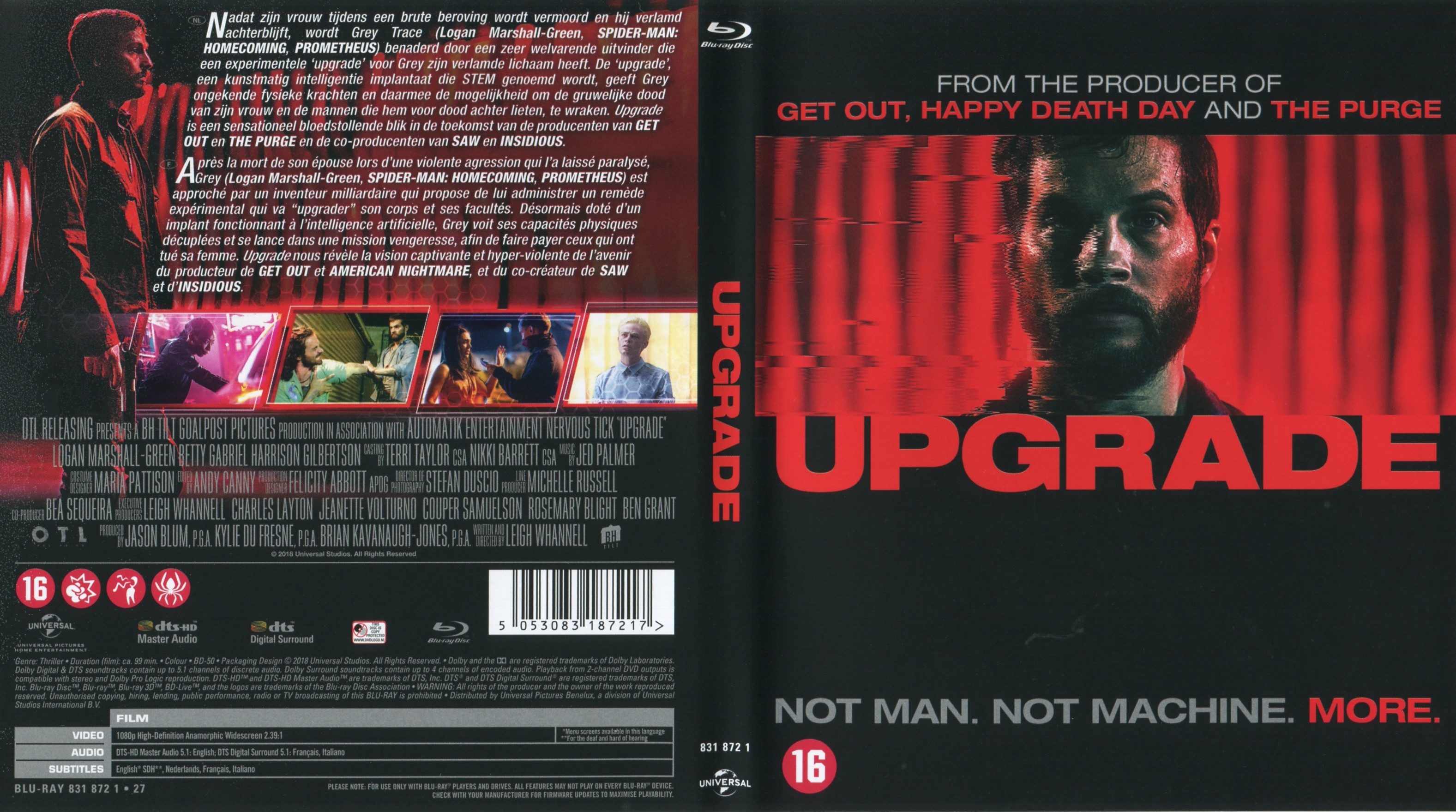 Jaquette DVD Upgrade (BLU-RAY)