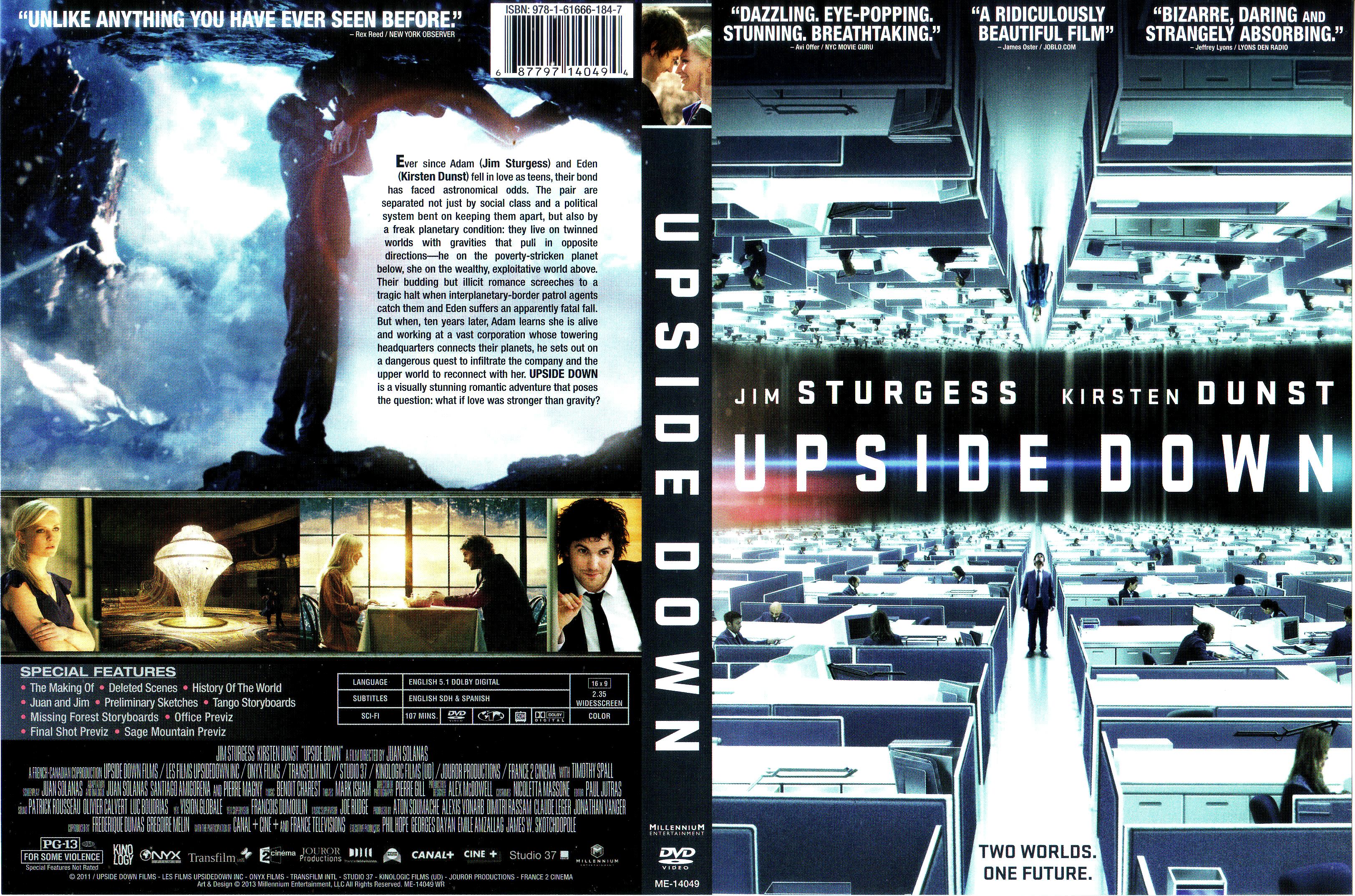Jaquette DVD Upside Down Zone 1