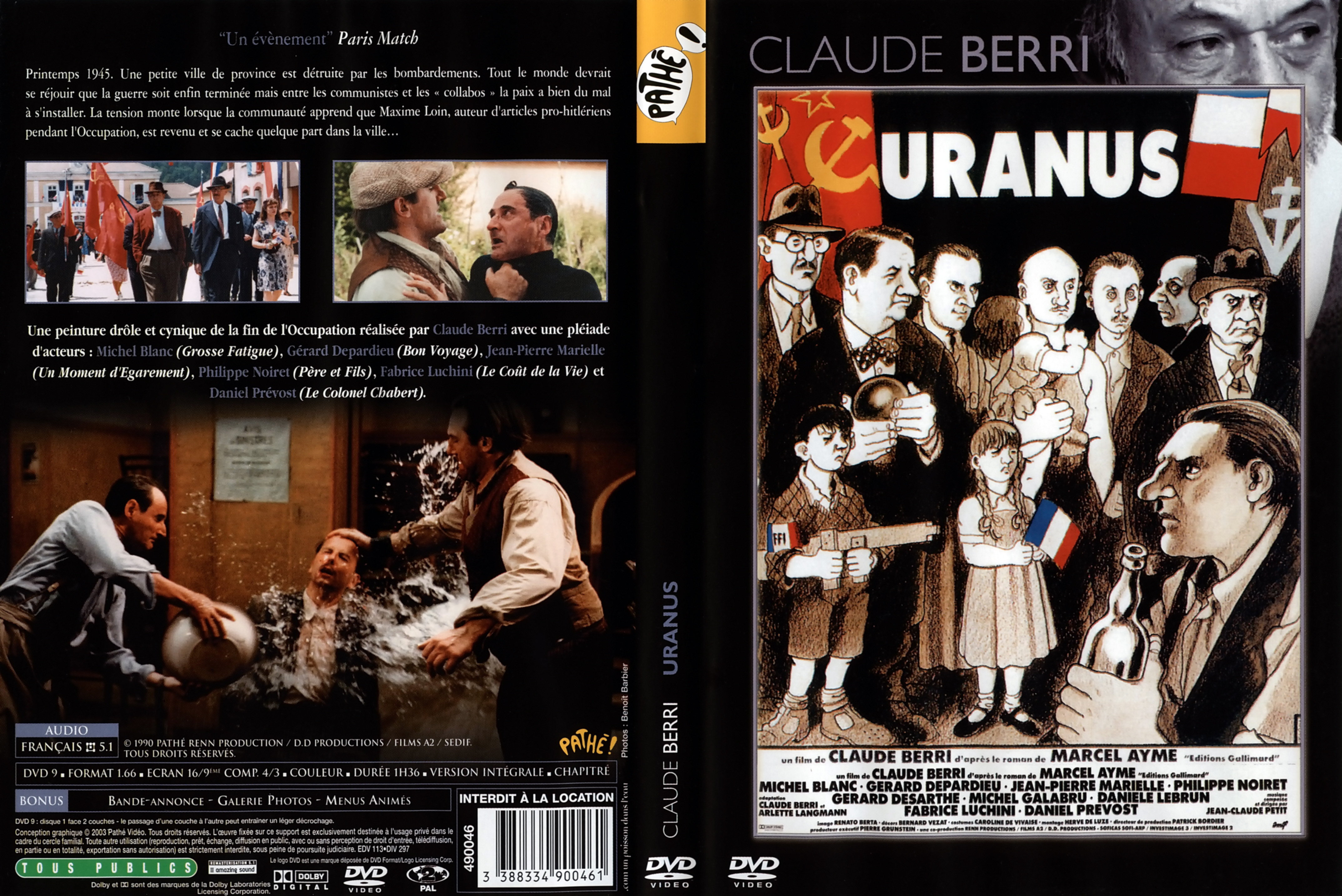 Jaquette DVD Uranus