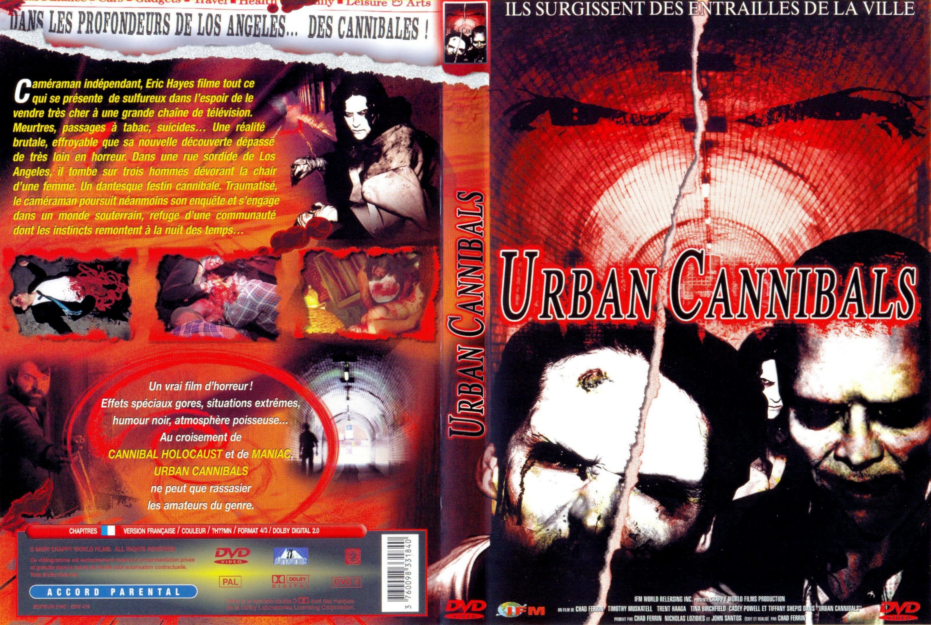 Jaquette DVD Urban Cannibals