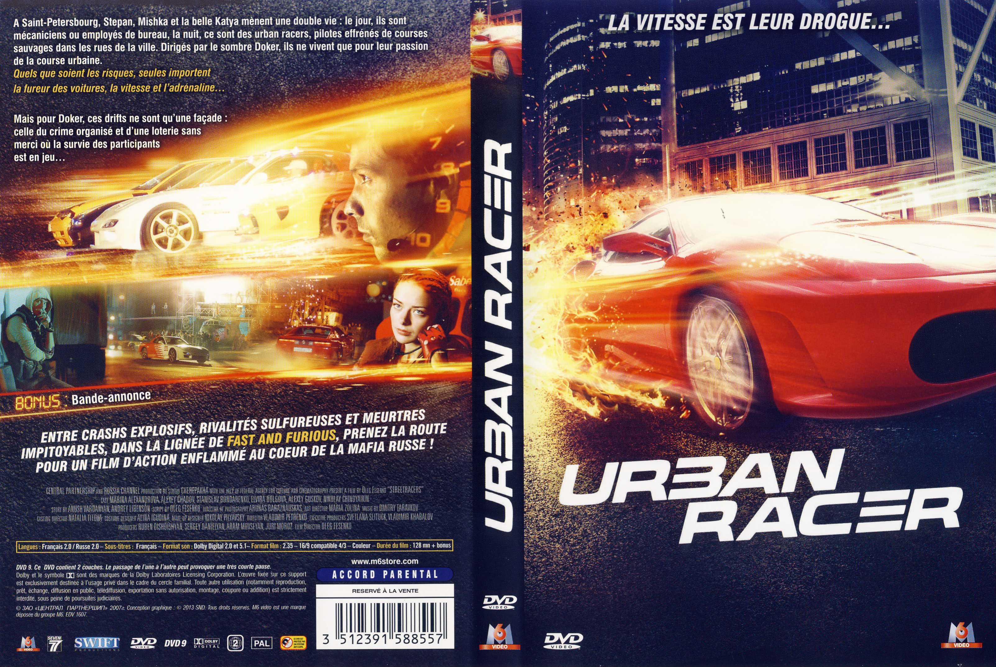 Jaquette DVD Urban Racer